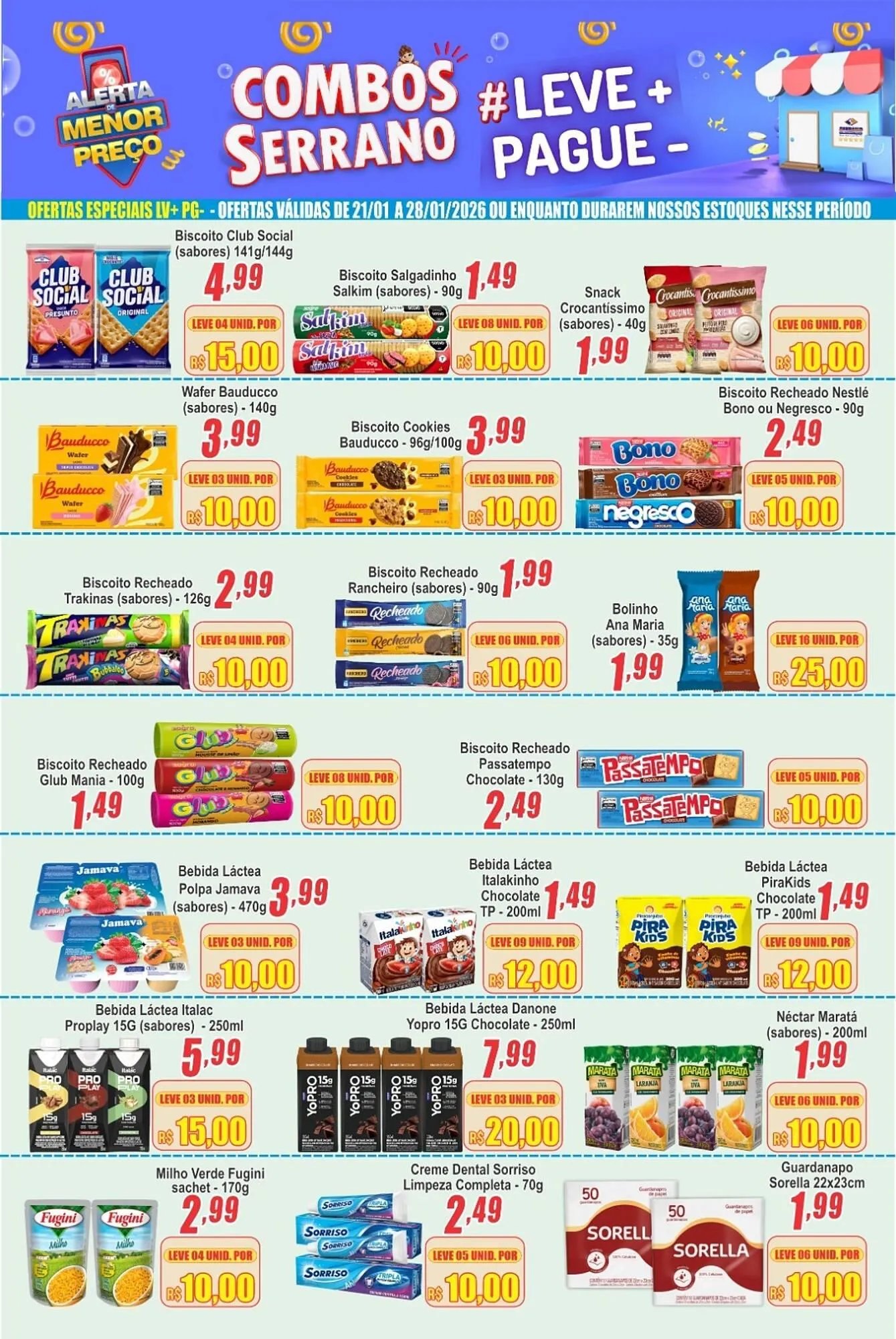 Encarte de Catálogo Serrano Supermercado 21 de janeiro até 22 de janeiro 2026 - Pagina 5