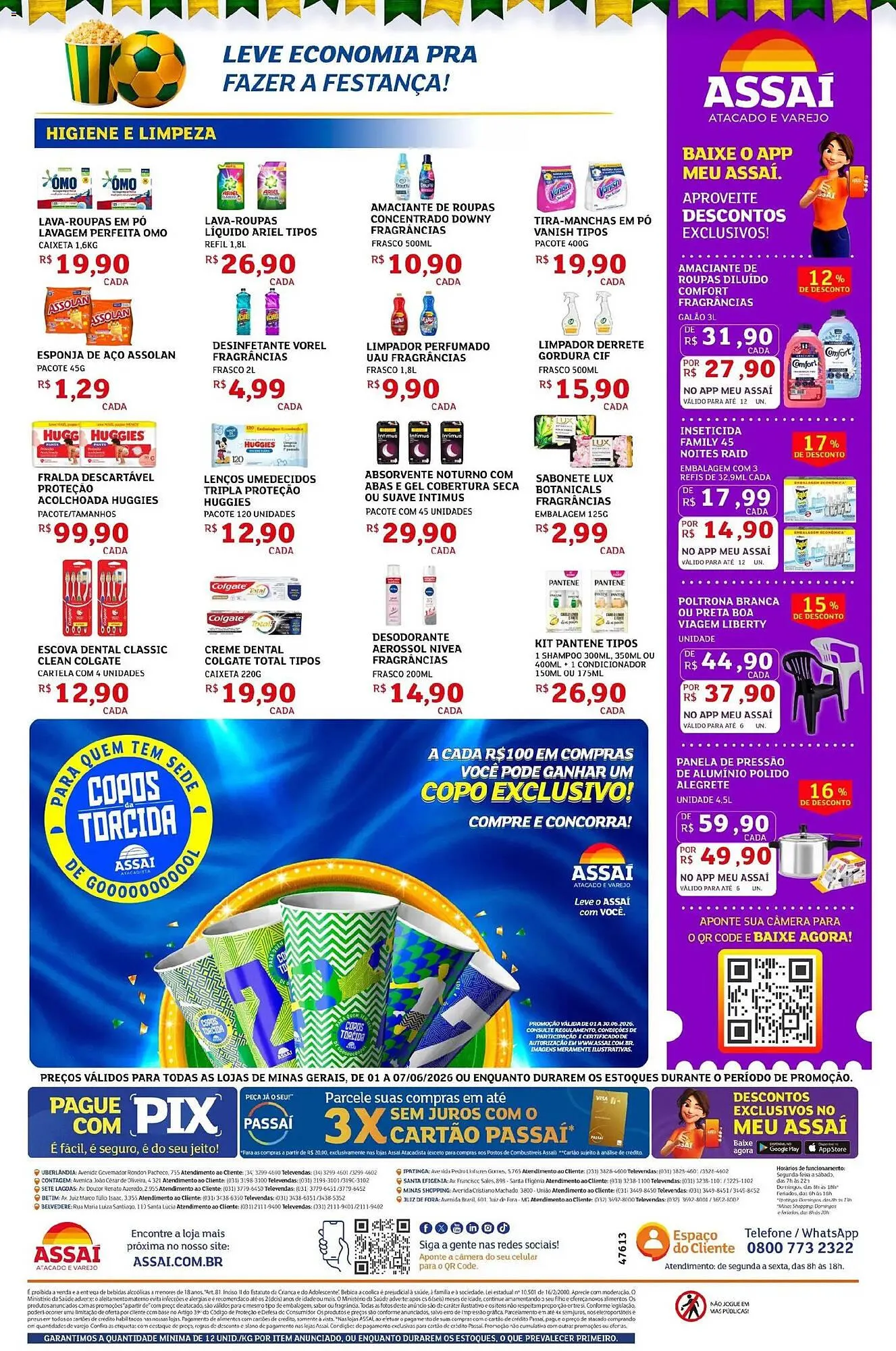 Encarte de Encarte Assaí Atacadista 1 de junho até 7 de junho 2026 - Pagina 4