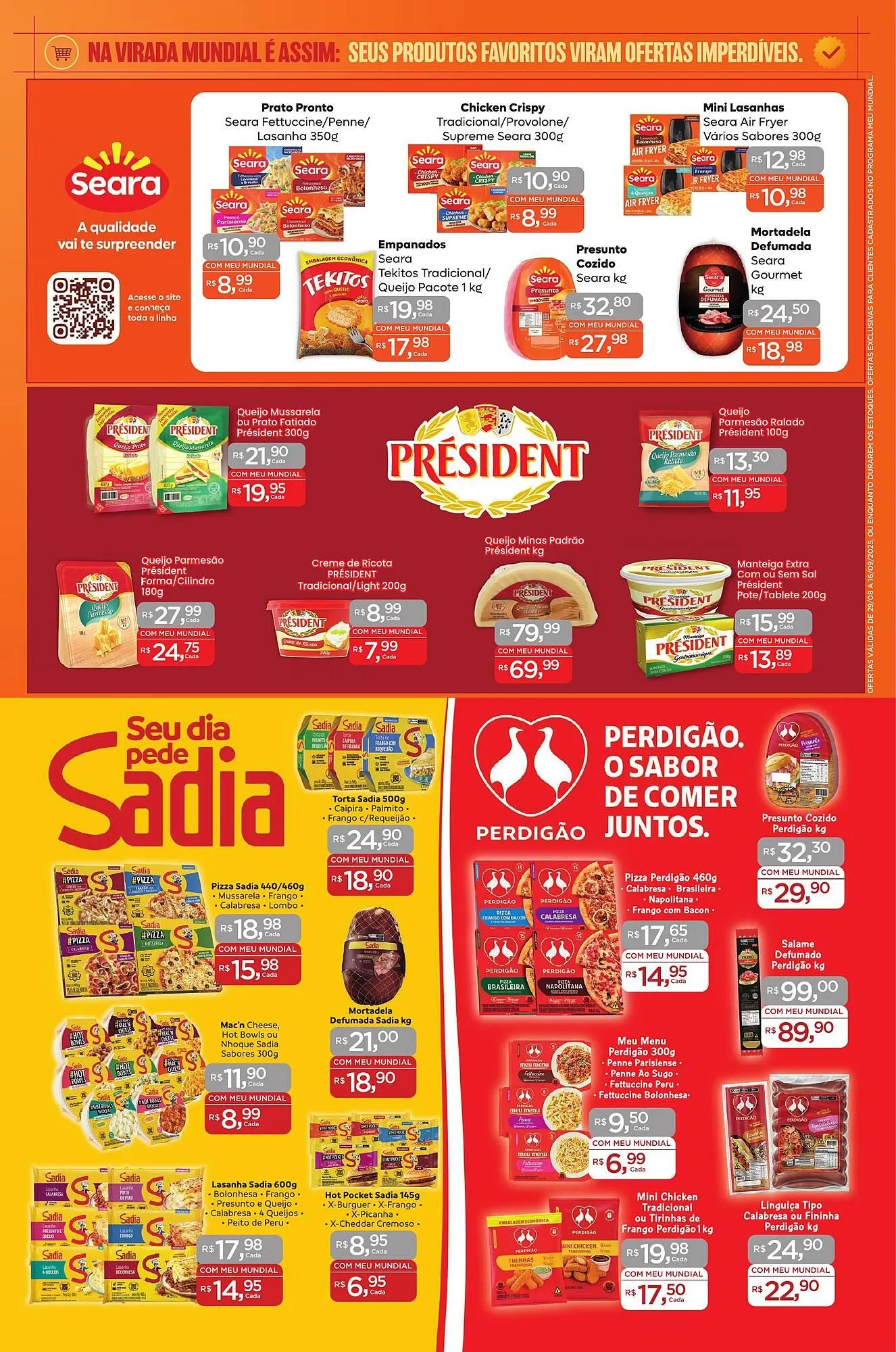 Encarte de Catálogo Supermercados Mundial 29 de agosto até 16 de setembro 2025 - Pagina 3