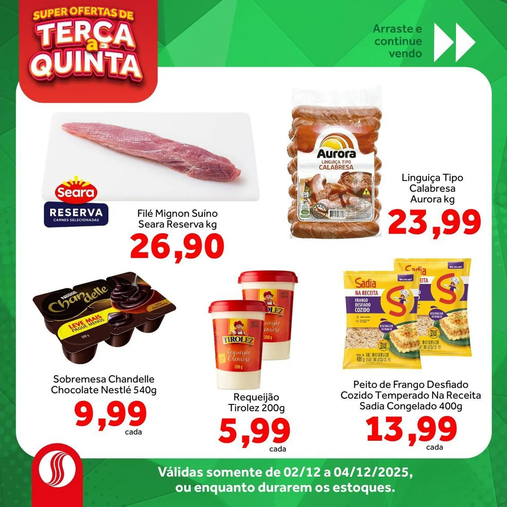 Encarte de Folheto Shibata Supermercados 1 de dezembro até 4 de dezembro 2025 - Pagina 3