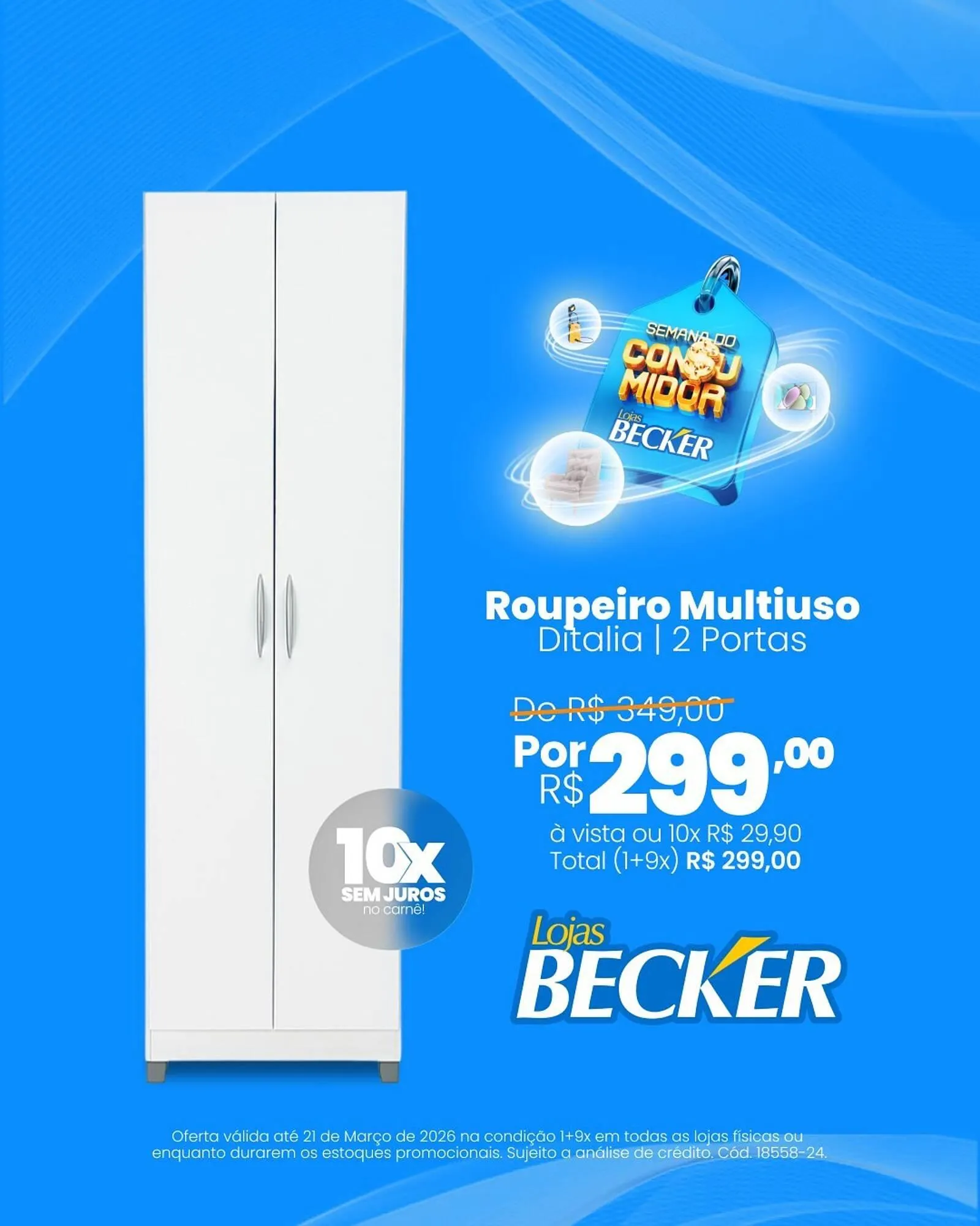 Encarte de Folheto Lojas Becker 21 de março até 21 de março 2026 - Pagina 2