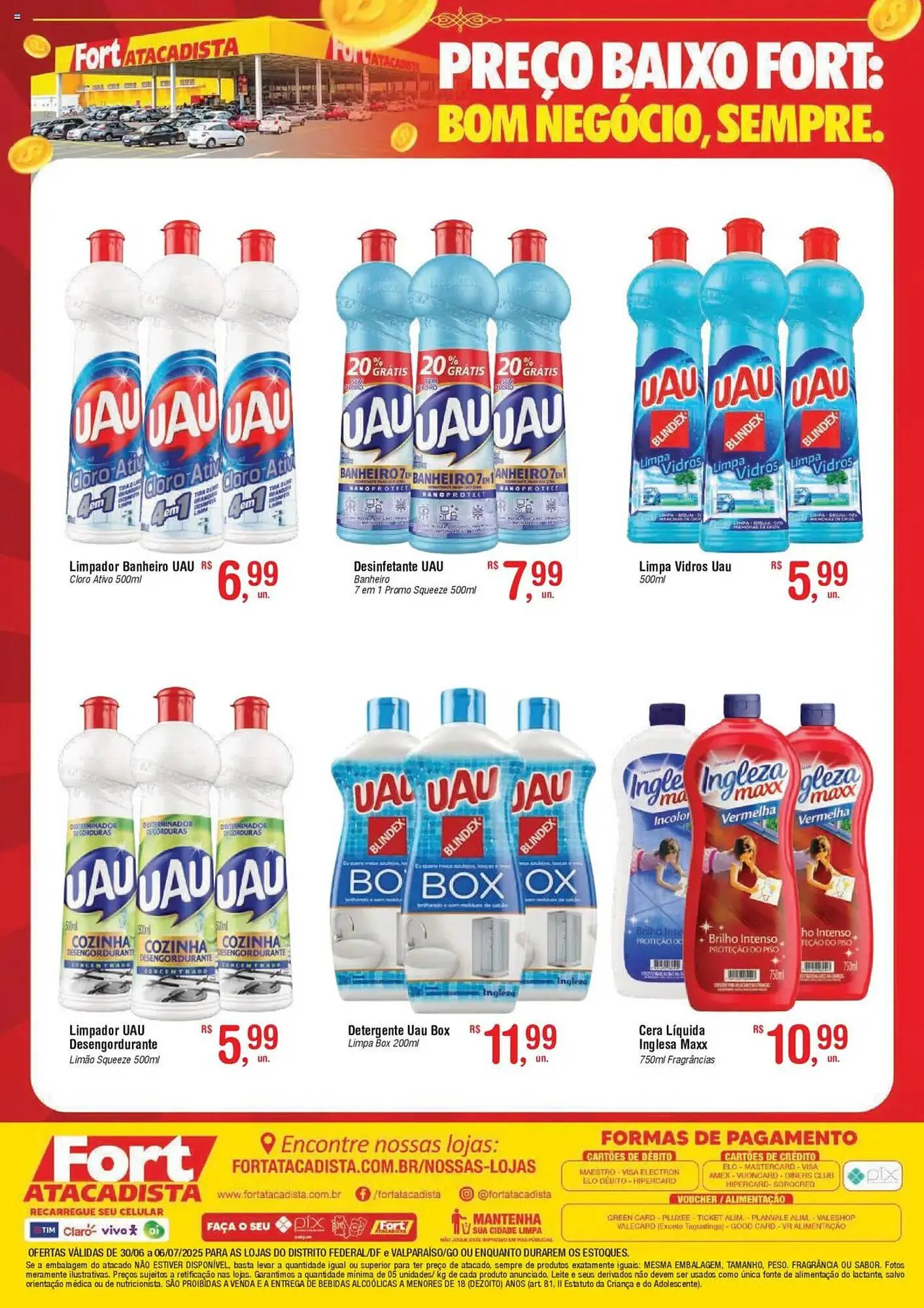 Encarte de Catálogo Fort Atacadista 30 de junho até 6 de julho 2025 - Pagina 2