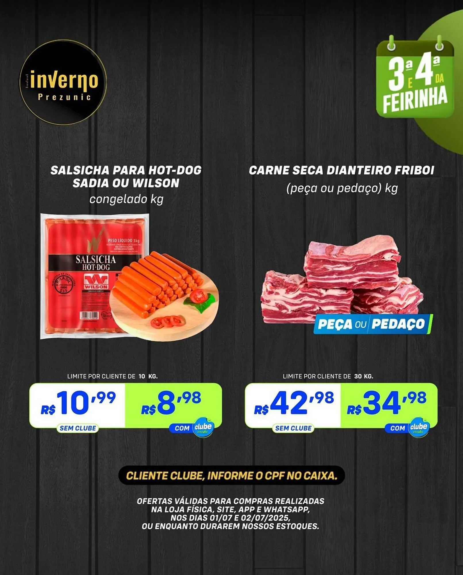 Encarte de Catálogo Prezunic 1 de julho até 2 de julho 2025 - Pagina 1