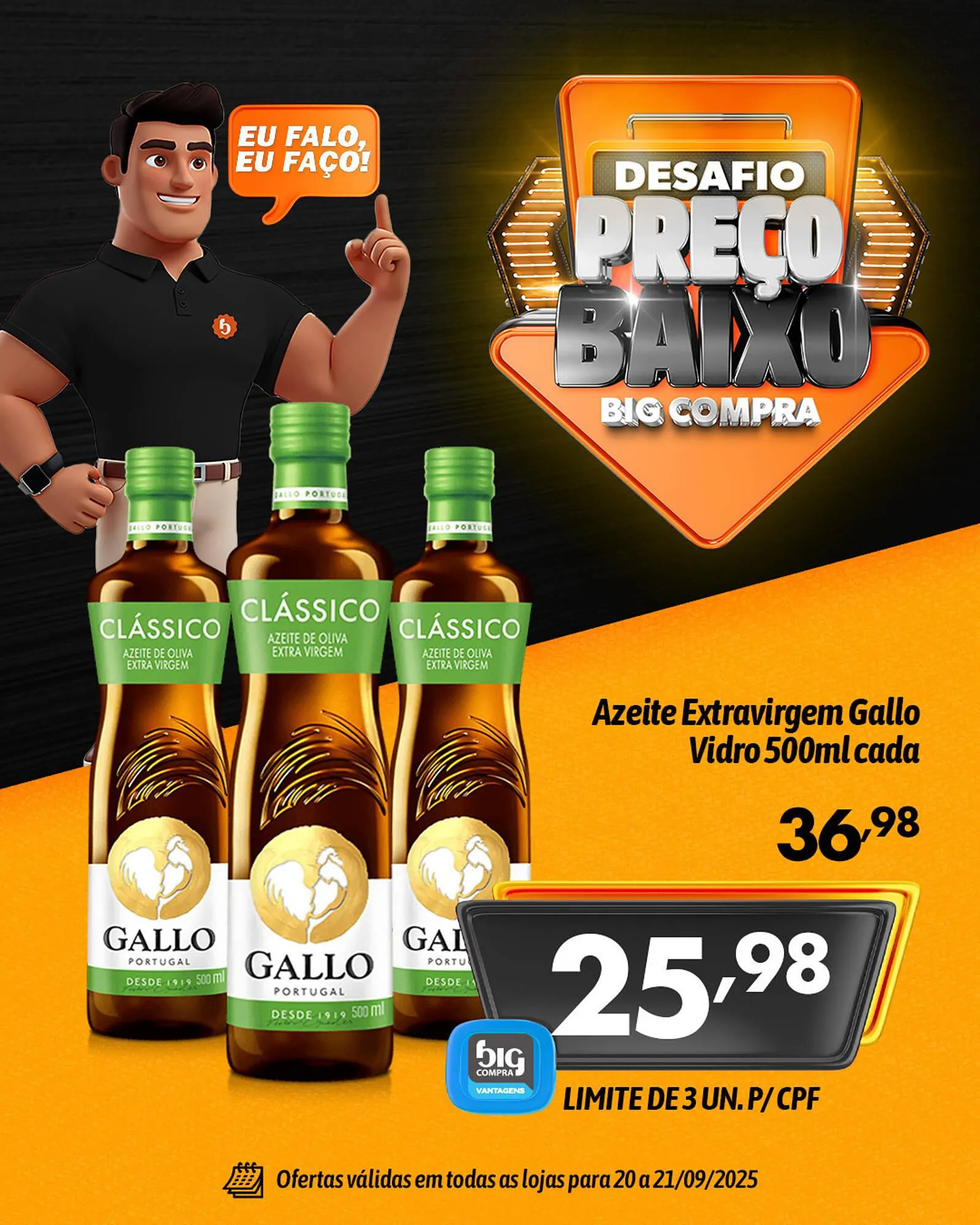 Encarte de Catálogo Supermercados Big Compra 20 de setembro até 21 de setembro 2025 - Pagina 3