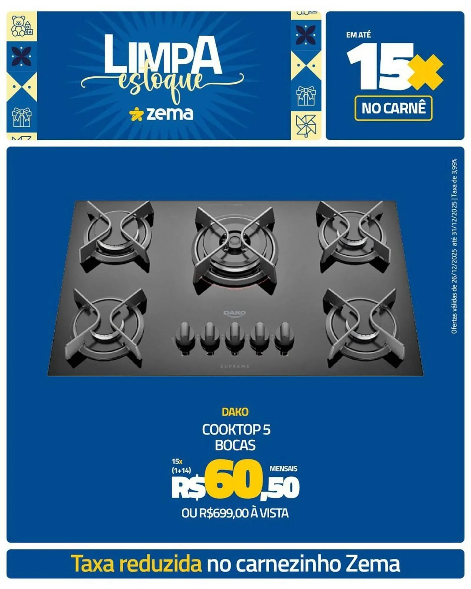 Encarte de Folheto Zema 26 de dezembro até 31 de dezembro 2025 - Pagina 3