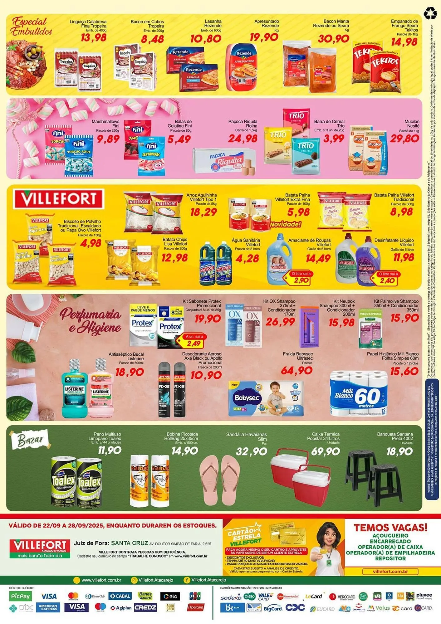 Encarte de Catálogo Villefort Atacadista 22 de setembro até 28 de setembro 2025 - Pagina 2