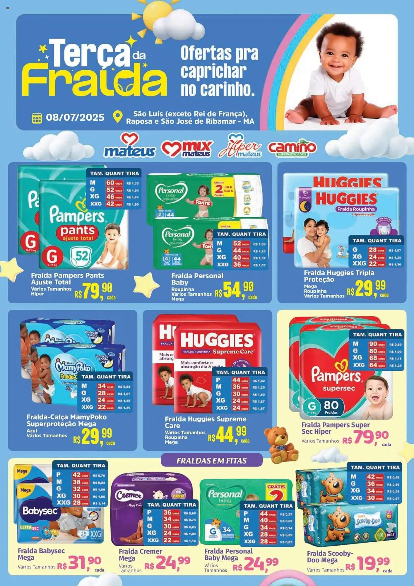 Encarte de Catálogo Supermercados Mateus 8 de julho até 8 de julho 2025 - Pagina 1