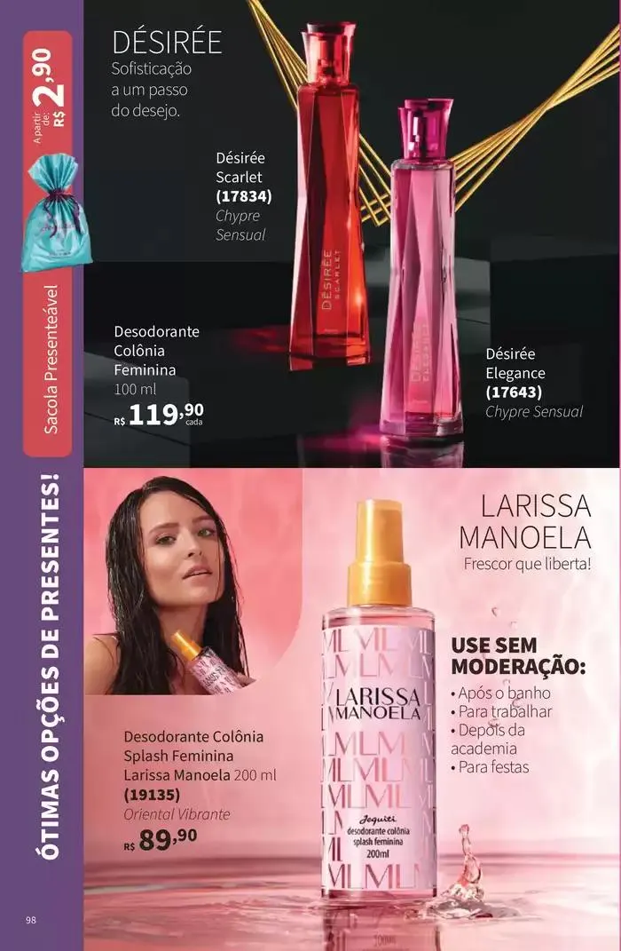 Encarte de Encarte Jequiti 21 de março até 1 de maio 2025 - Pagina 98