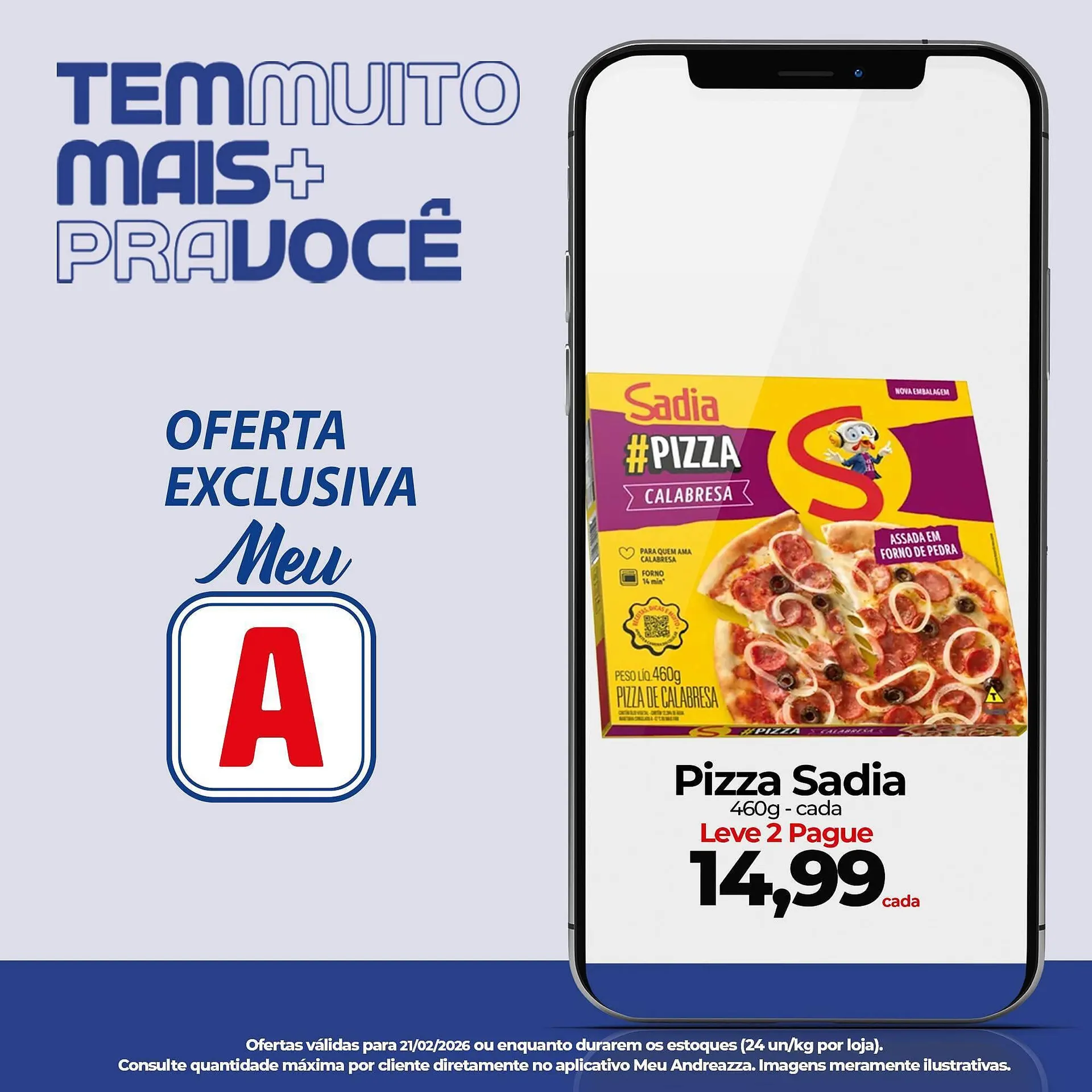 Encarte de Catálogo Supermercados Andreazza 21 de fevereiro até 21 de fevereiro 2026 - Pagina 3