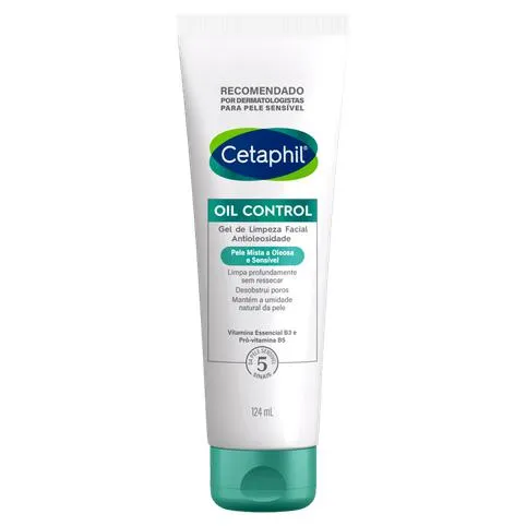 Gel de Limpeza Facial Antioleosidade Cetaphil Oil Control 124ml