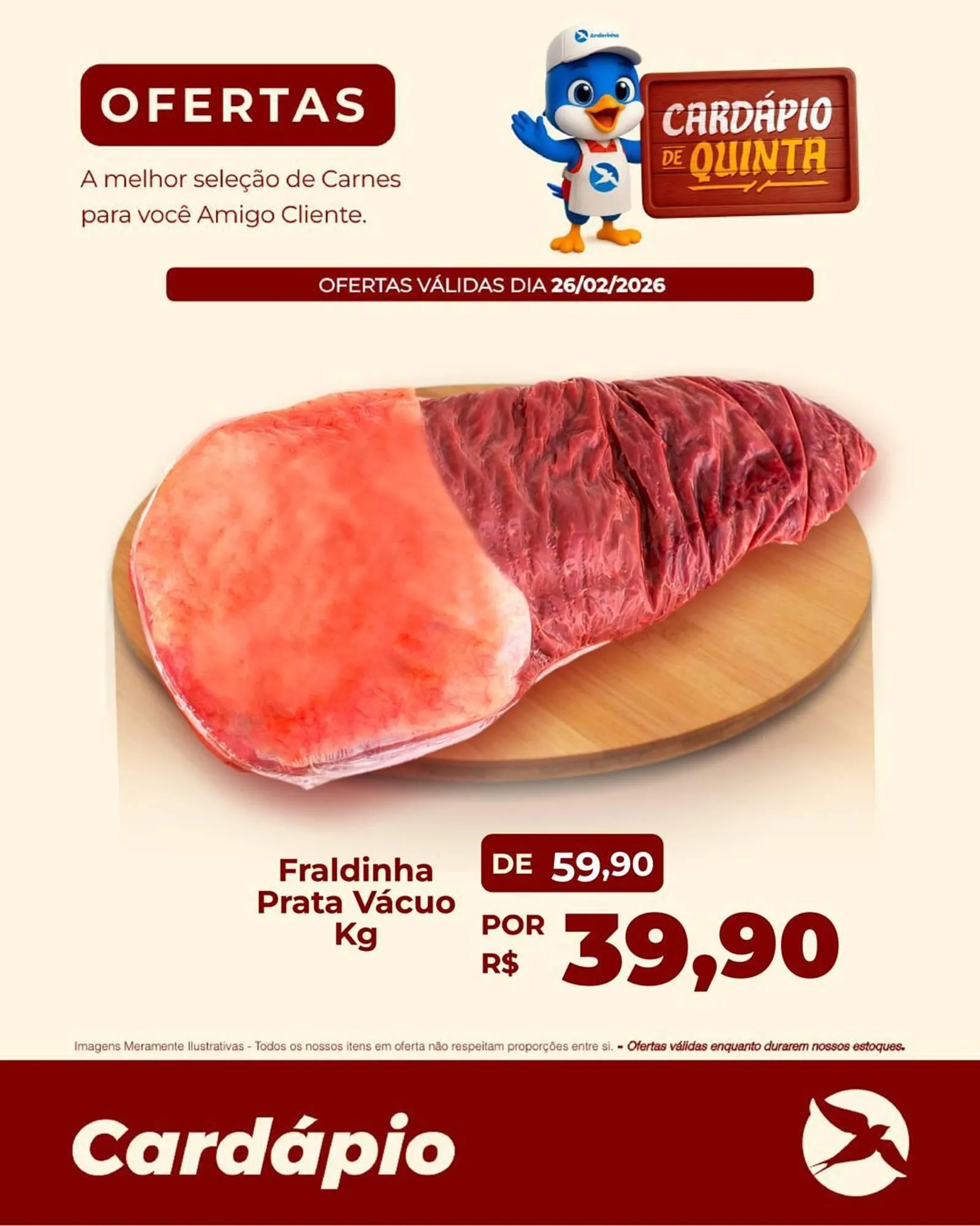 Encarte de Folheto Andorinha Hipermercado 26 de fevereiro até 26 de fevereiro 2026 - Pagina 3