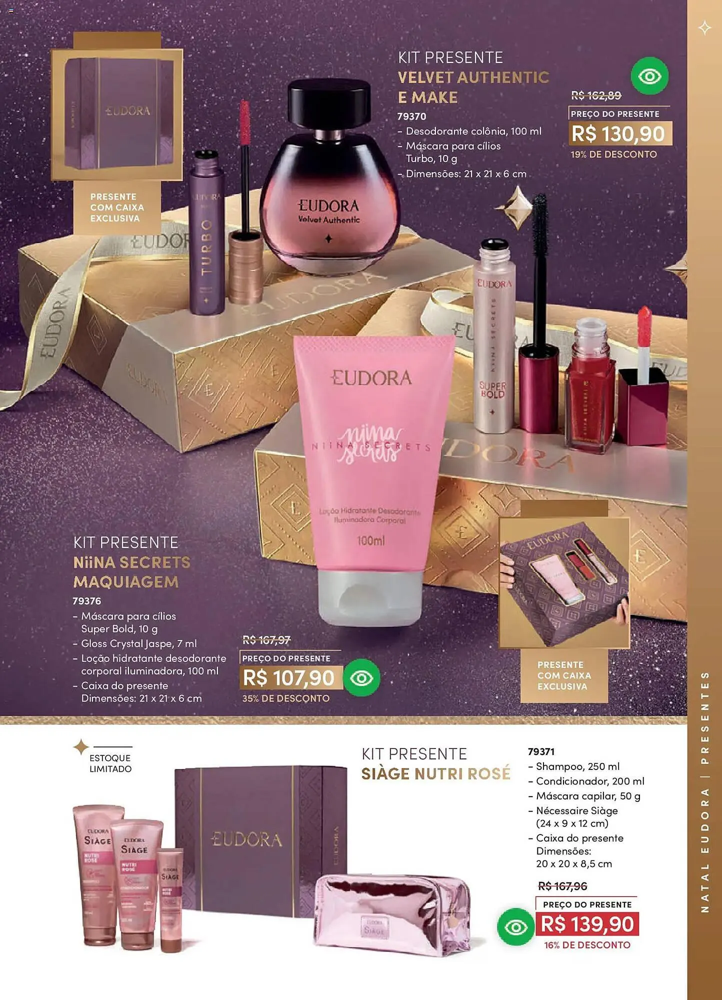 Encarte de Catálogo Eudora 29 de outubro até 27 de novembro 2025 - Pagina 39