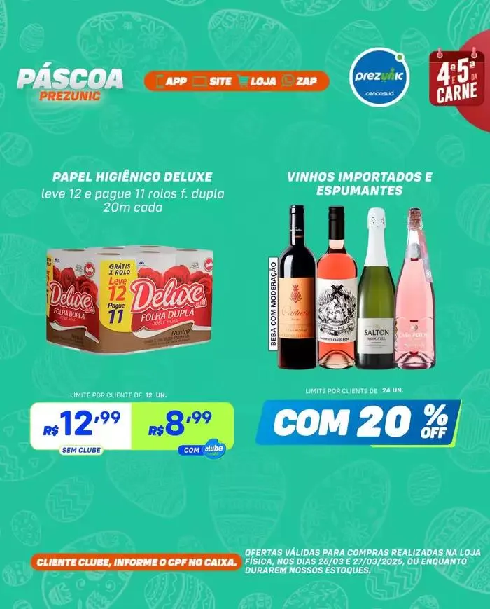 Encarte de Ofertas especiais atraentes para todos 26 de março até 27 de março 2025 - Pagina 2