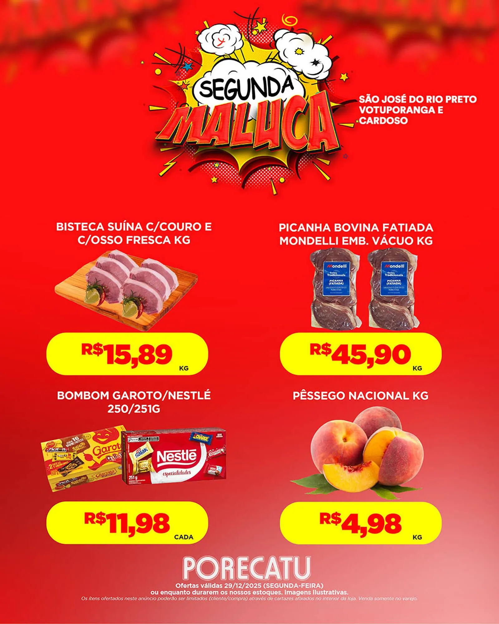 Encarte de Catálogo Supermercado Porecatu 29 de dezembro até 29 de dezembro 2025 - Pagina 2