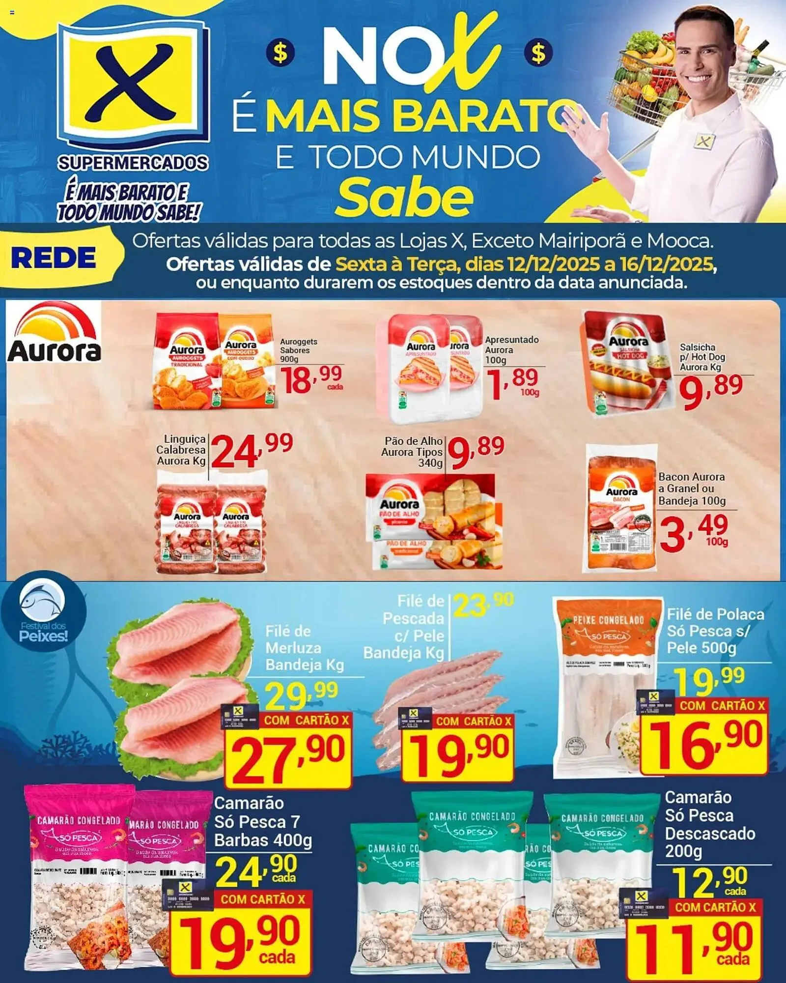 Encarte de Folheto X Supermercados 12 de dezembro até 16 de dezembro 2025 - Pagina 4
