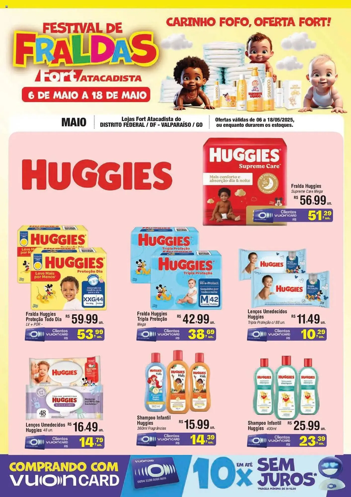 Encarte de Catálogo Fort Atacadista 6 de maio até 18 de maio 2025 - Pagina 1