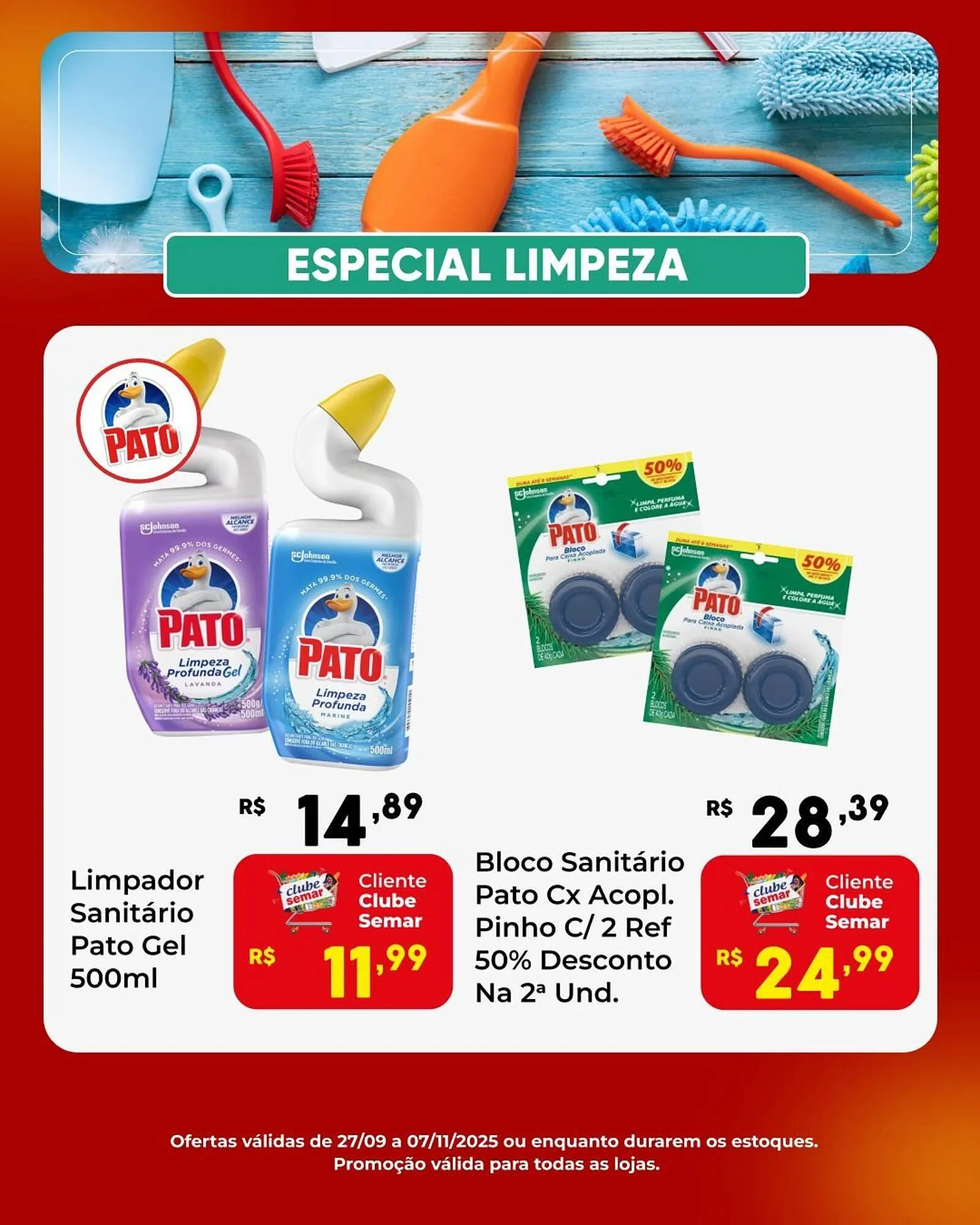 Encarte de Folheto Semar Supermercado 23 de outubro até 7 de novembro 2025 - Pagina 4