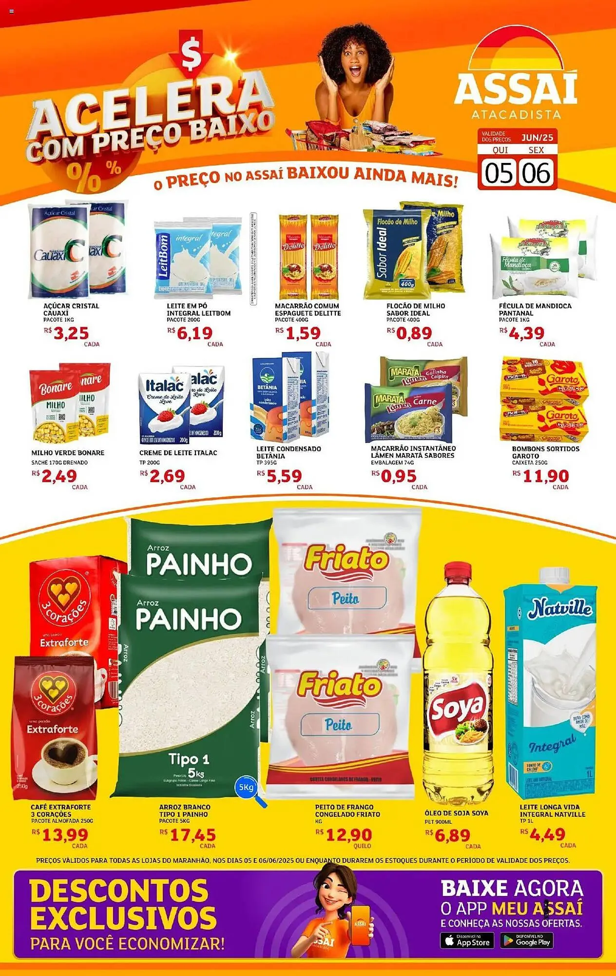 Encarte de Catálogo Assaí Atacadista 5 de junho até 6 de junho 2025 - Pagina 1