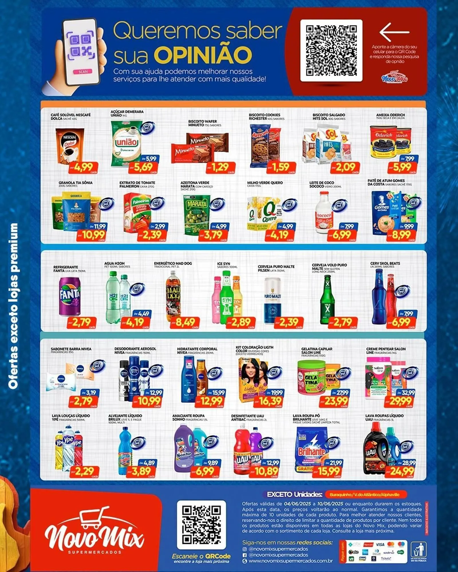Encarte de Catálogo Novo Mix 4 de junho até 10 de junho 2025 - Pagina 3