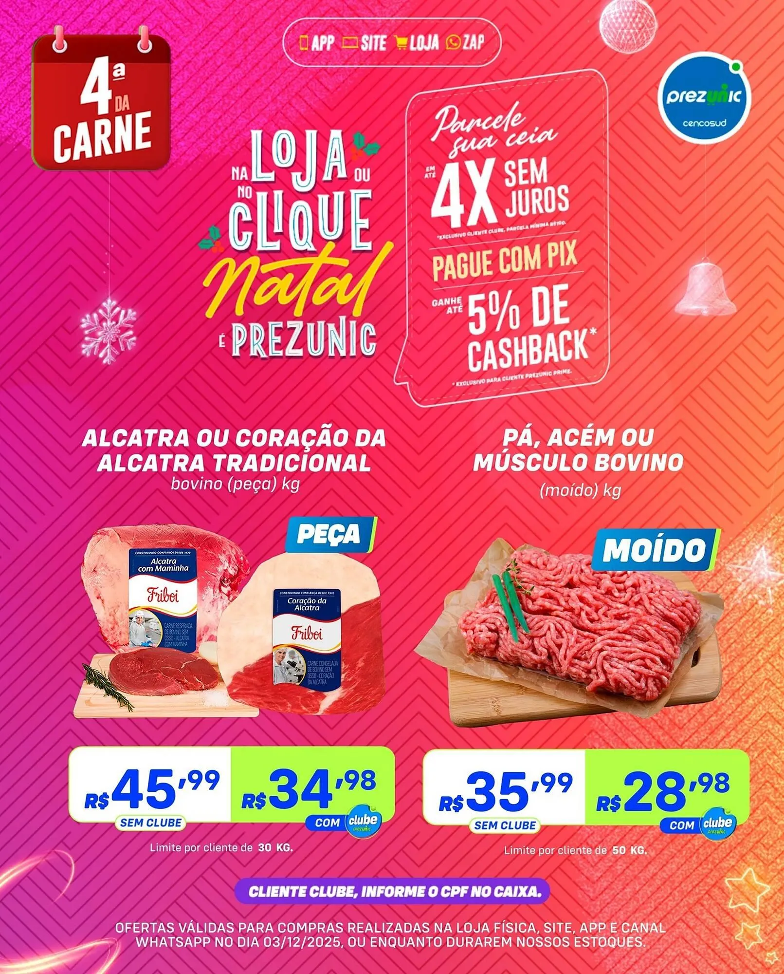 Encarte Prezunic - 1