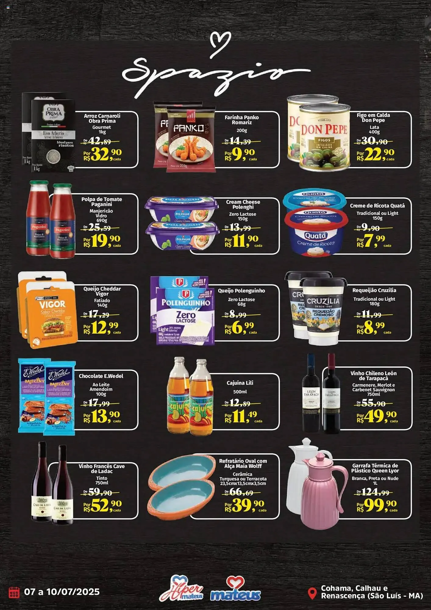 Encarte de Catálogo Supermercados Mateus 7 de julho até 10 de julho 2025 - Pagina 3