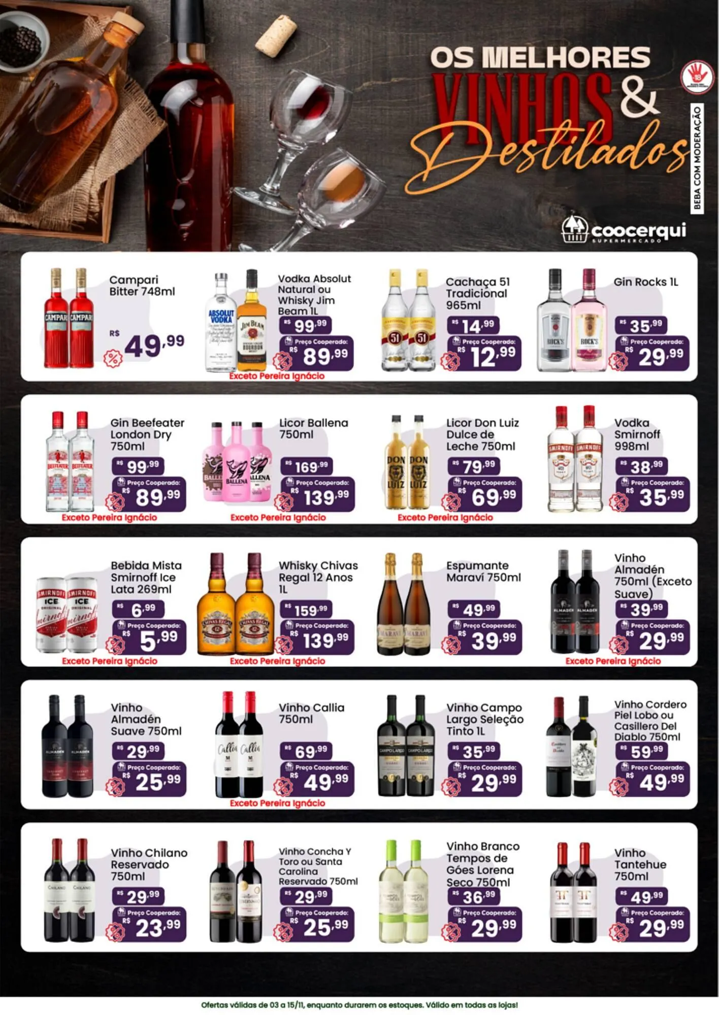 Encarte de Tabloide Coocerqui 3 de novembro até 15 de novembro 2025 - Pagina 14