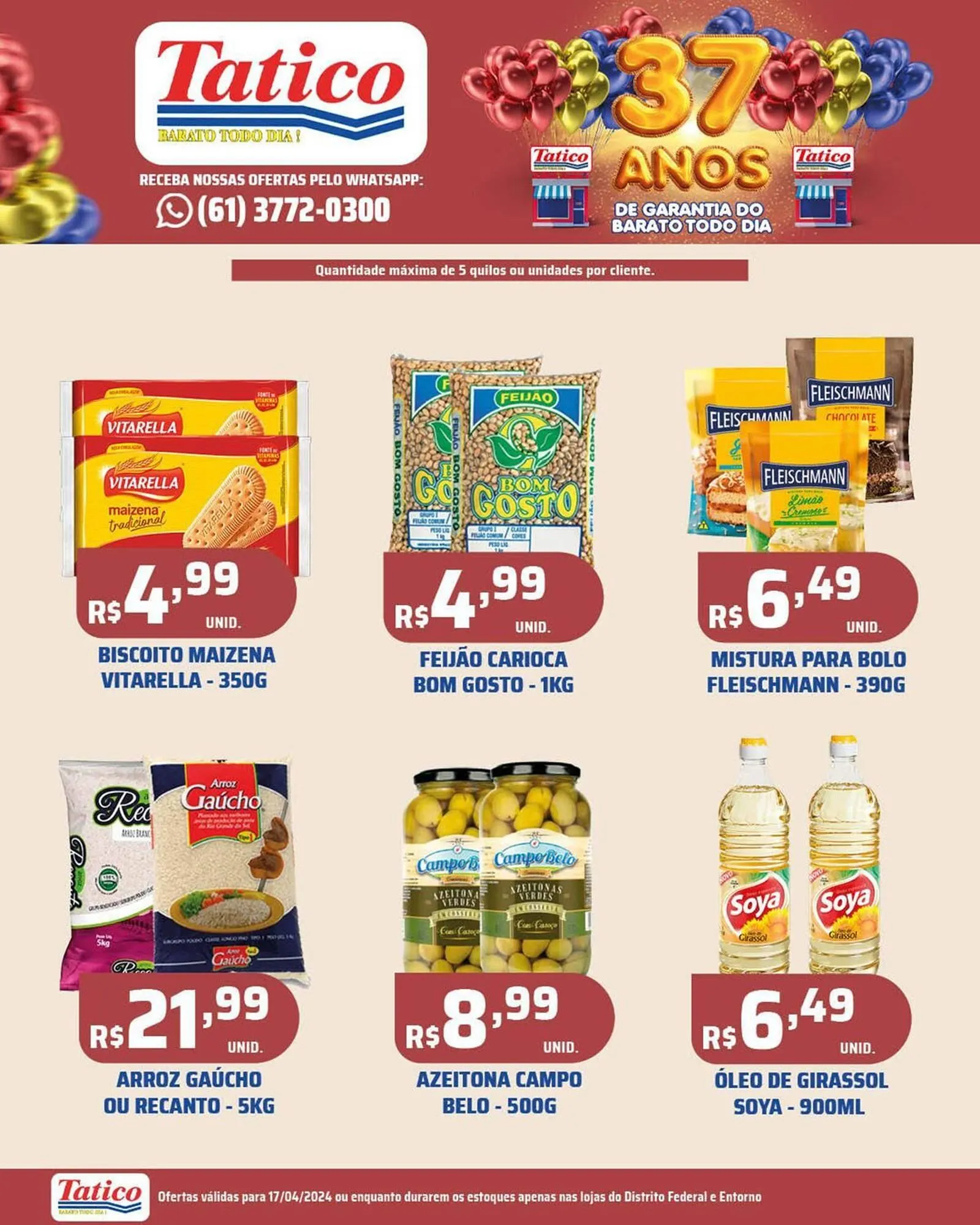 Encarte de Catálogo Tatico 17 de abril até 17 de abril 2024 - Pagina 12