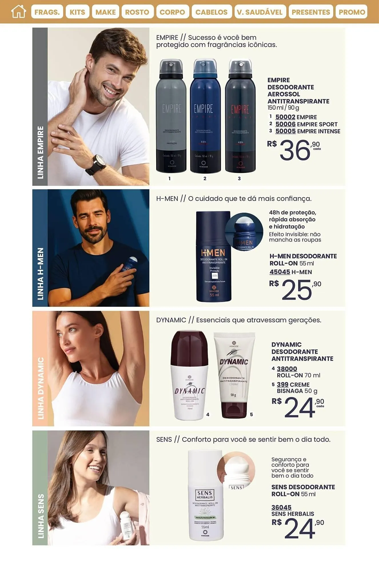 Encarte de Catálogo Hinode 1 de dezembro até 31 de dezembro 2025 - Pagina 46