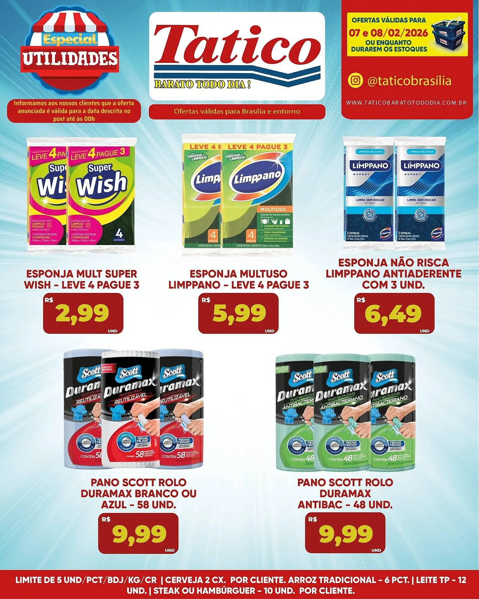 Encarte de Tabloide Tatico 7 de fevereiro até 8 de fevereiro 2026 - Pagina 2
