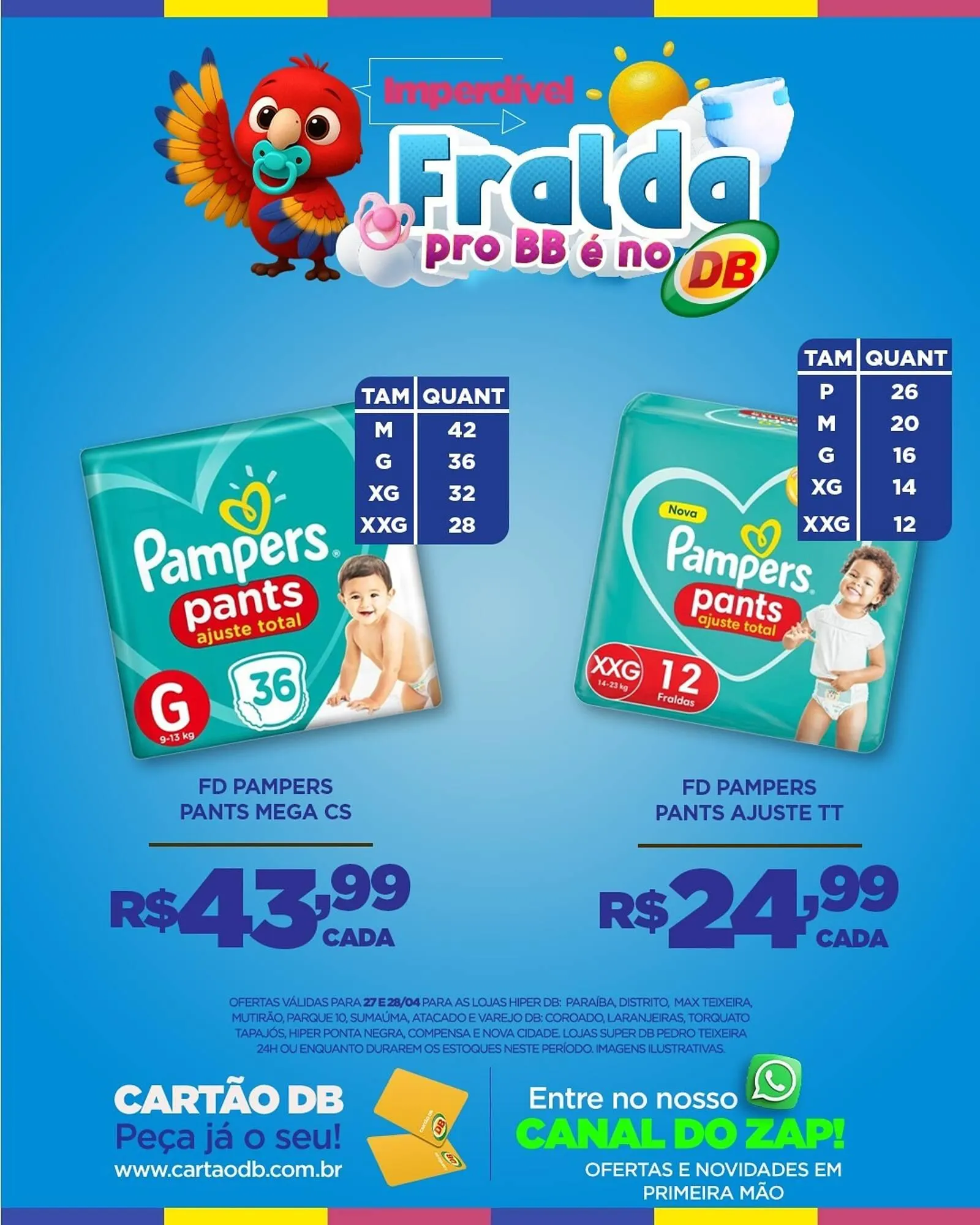 Encarte de Catálogo DB Supermercados 27 de abril até 28 de abril 2026 - Pagina 3