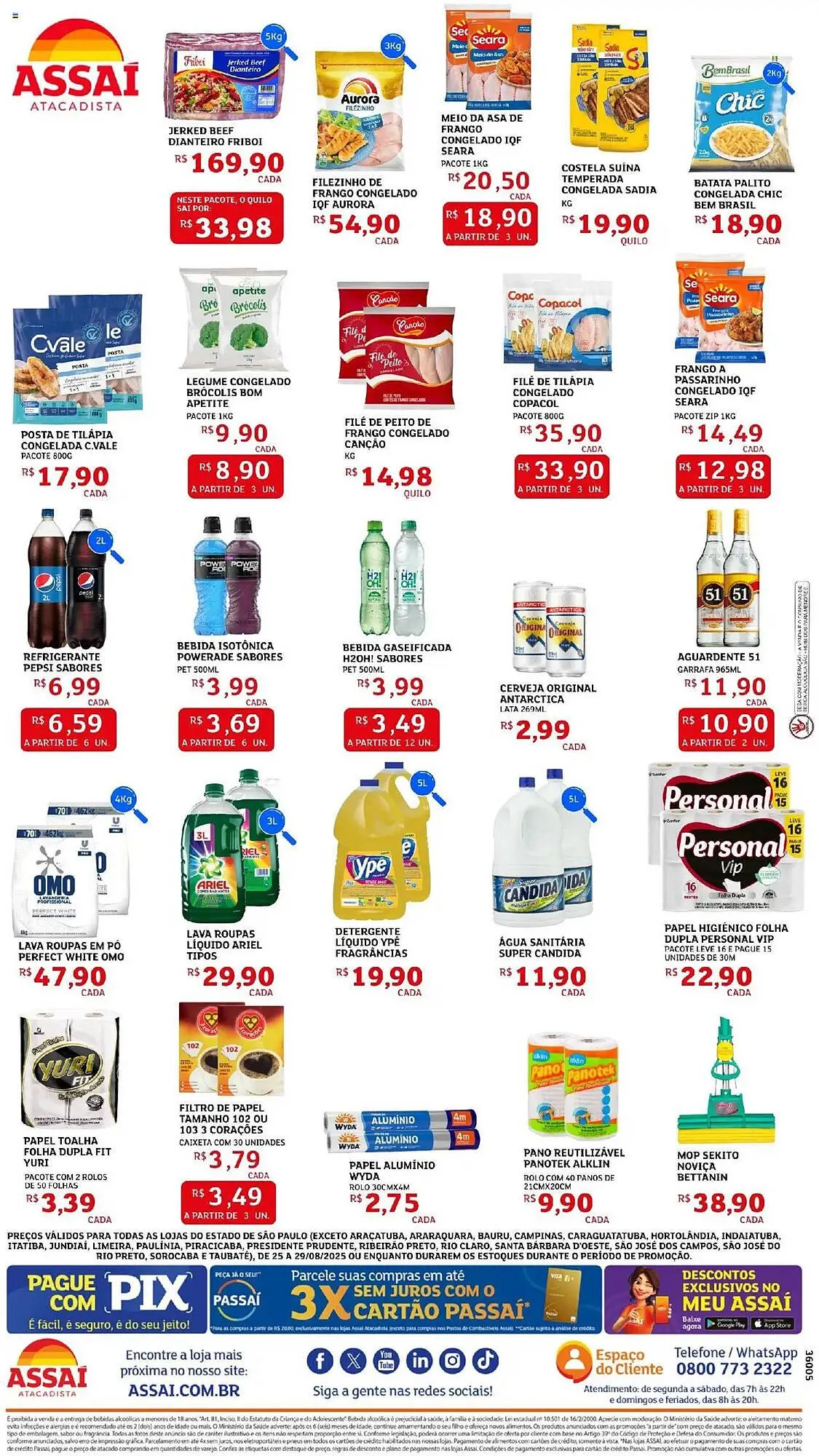 Encarte de Catálogo Assaí Atacadista 25 de agosto até 29 de agosto 2025 - Pagina 2