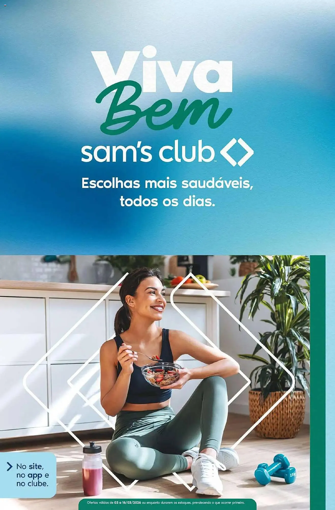 Encarte de Folheto Sam's Club 3 de março até 16 de março 2026 - Pagina 1
