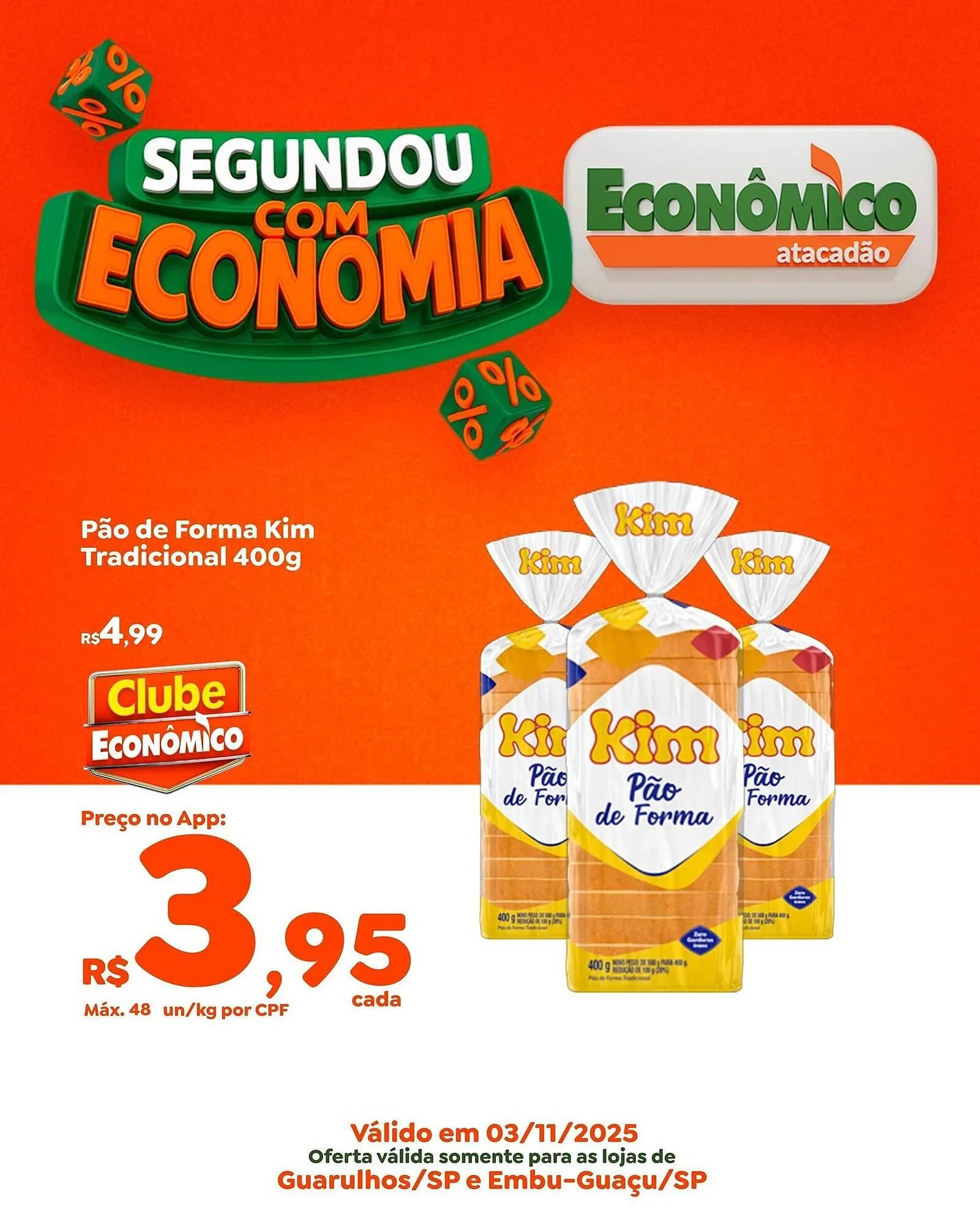 Encarte de Catálogo Econômico Atacadão 3 de novembro até 3 de novembro 2025 - Pagina 3