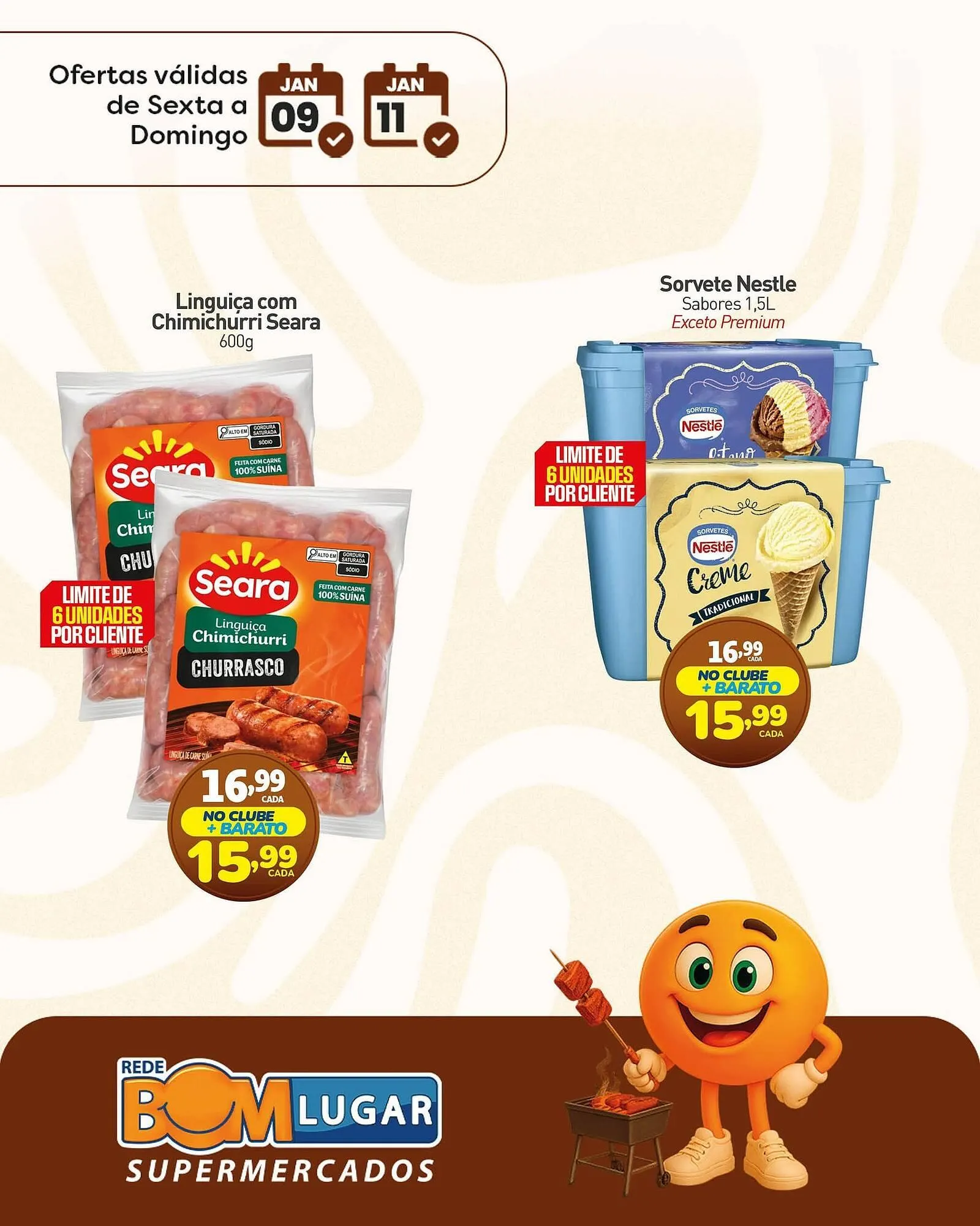 Encarte de Folheto Rede Bom Lugar 10 de janeiro até 11 de janeiro 2026 - Pagina 3