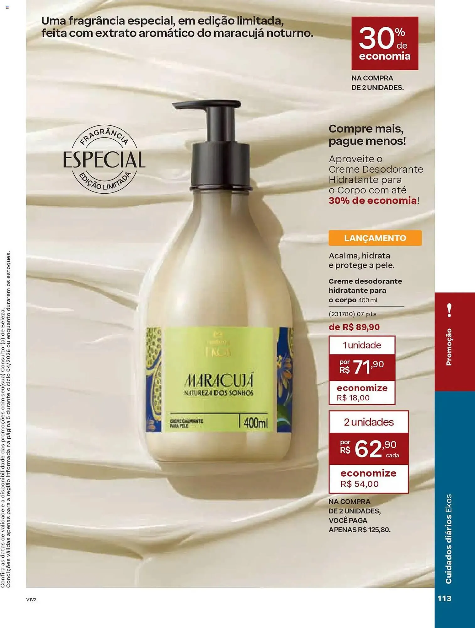 Encarte de Catálogo Natura 19 de fevereiro até 12 de março 2026 - Pagina 113