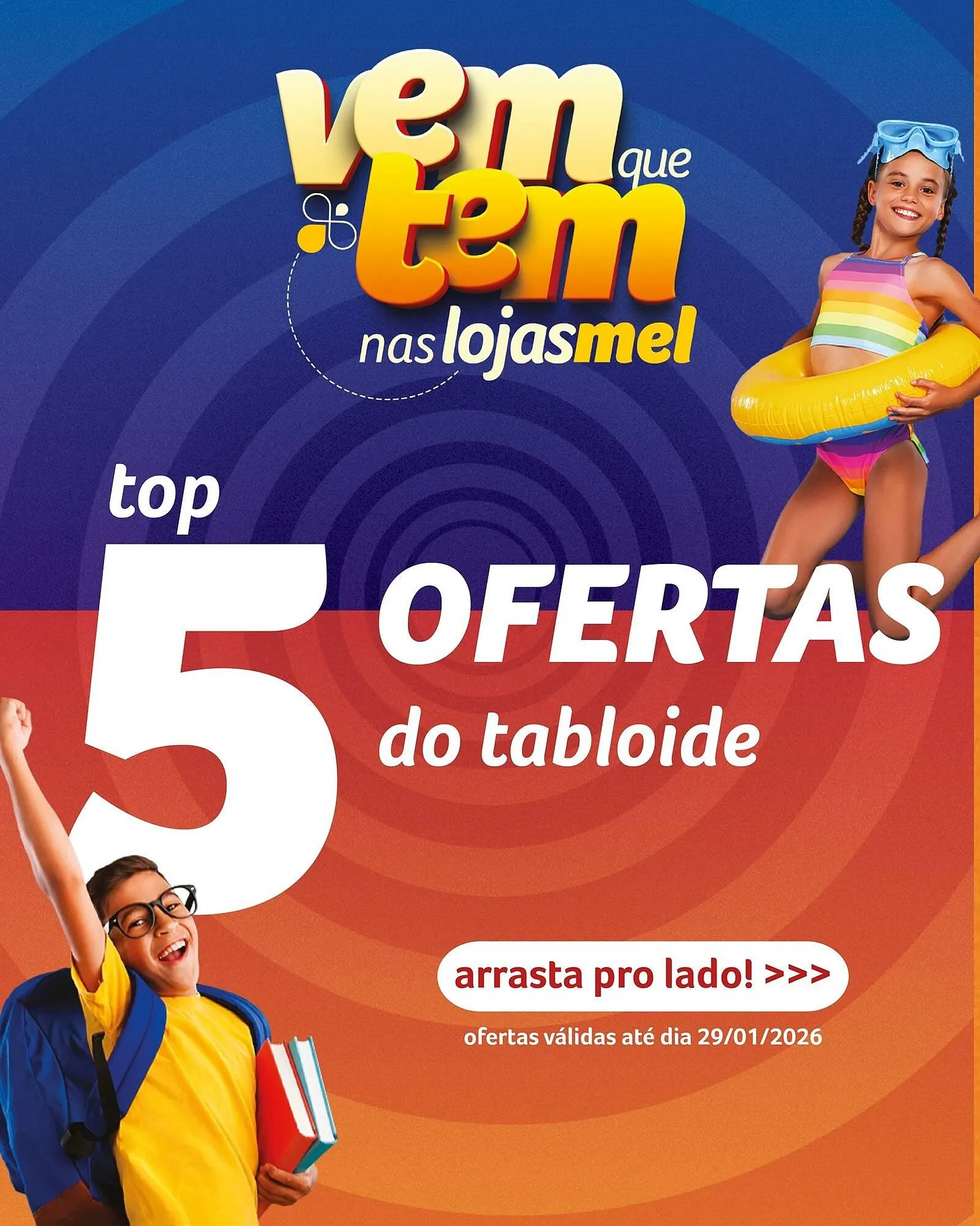 Encarte de Folheto Lojas Mel 10 de janeiro até 29 de janeiro 2026 - Pagina 1