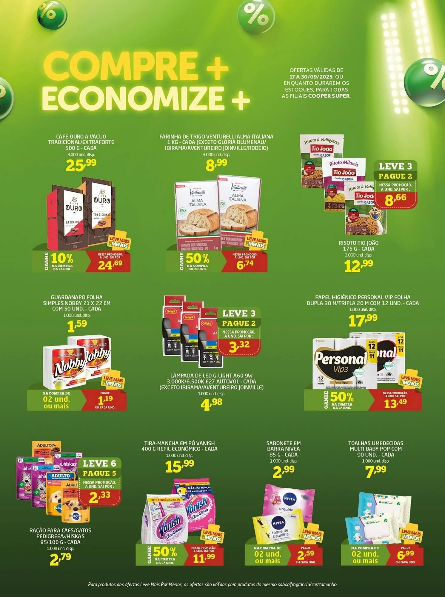 Encarte de Tabloide Cooper 17 de setembro até 30 de setembro 2025 - Pagina 3