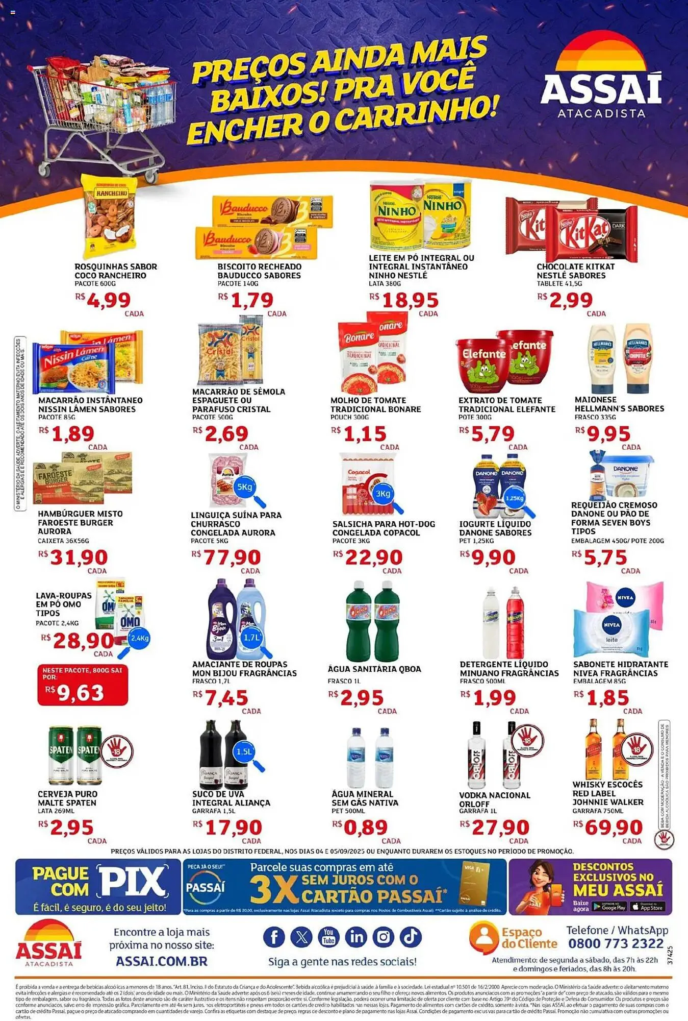 Encarte de Encarte Assaí Atacadista 4 de setembro até 6 de setembro 2025 - Pagina 2