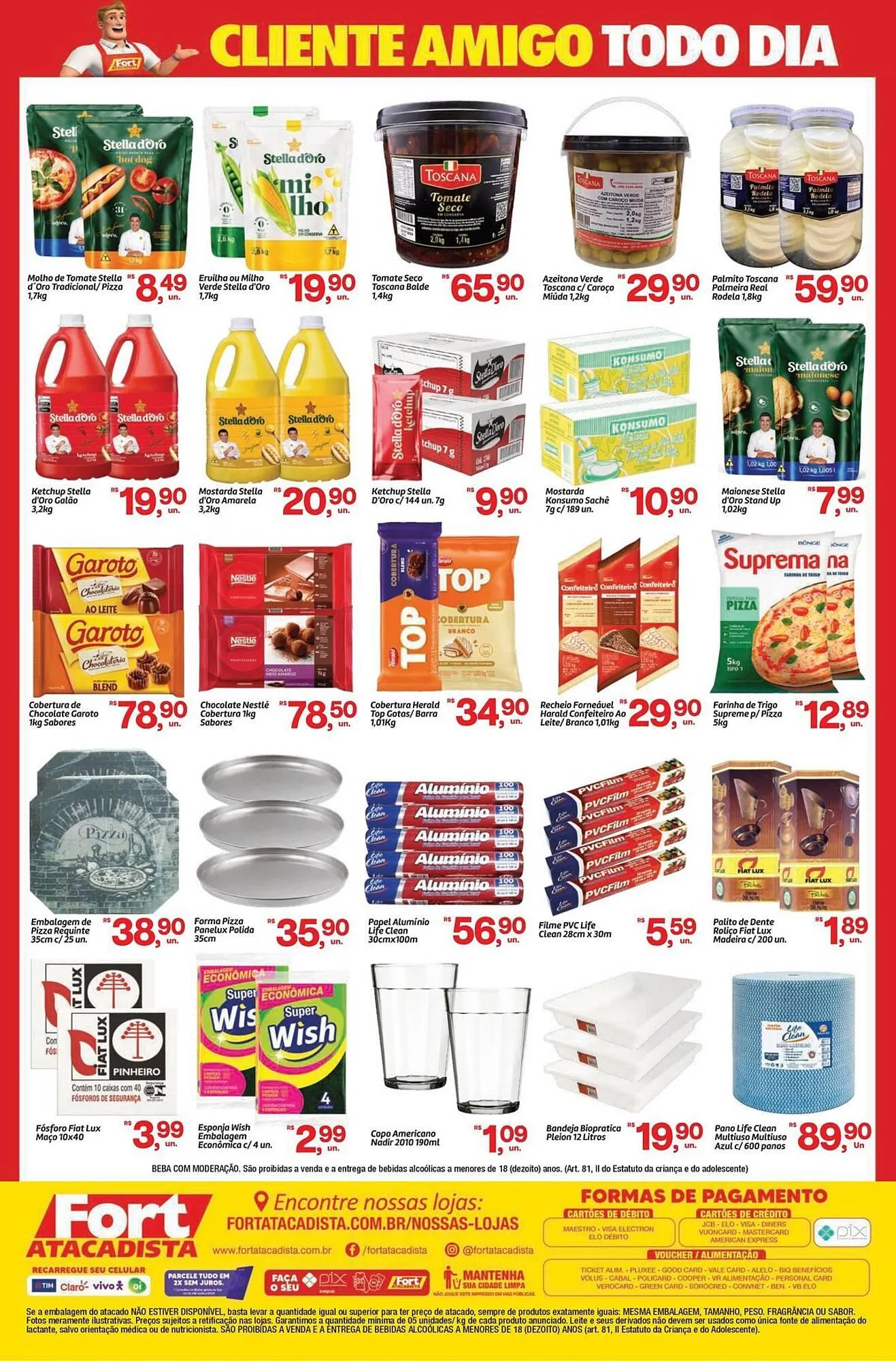 Encarte de Tabloide Fort Atacadista 30 de março até 5 de abril 2026 - Pagina 2