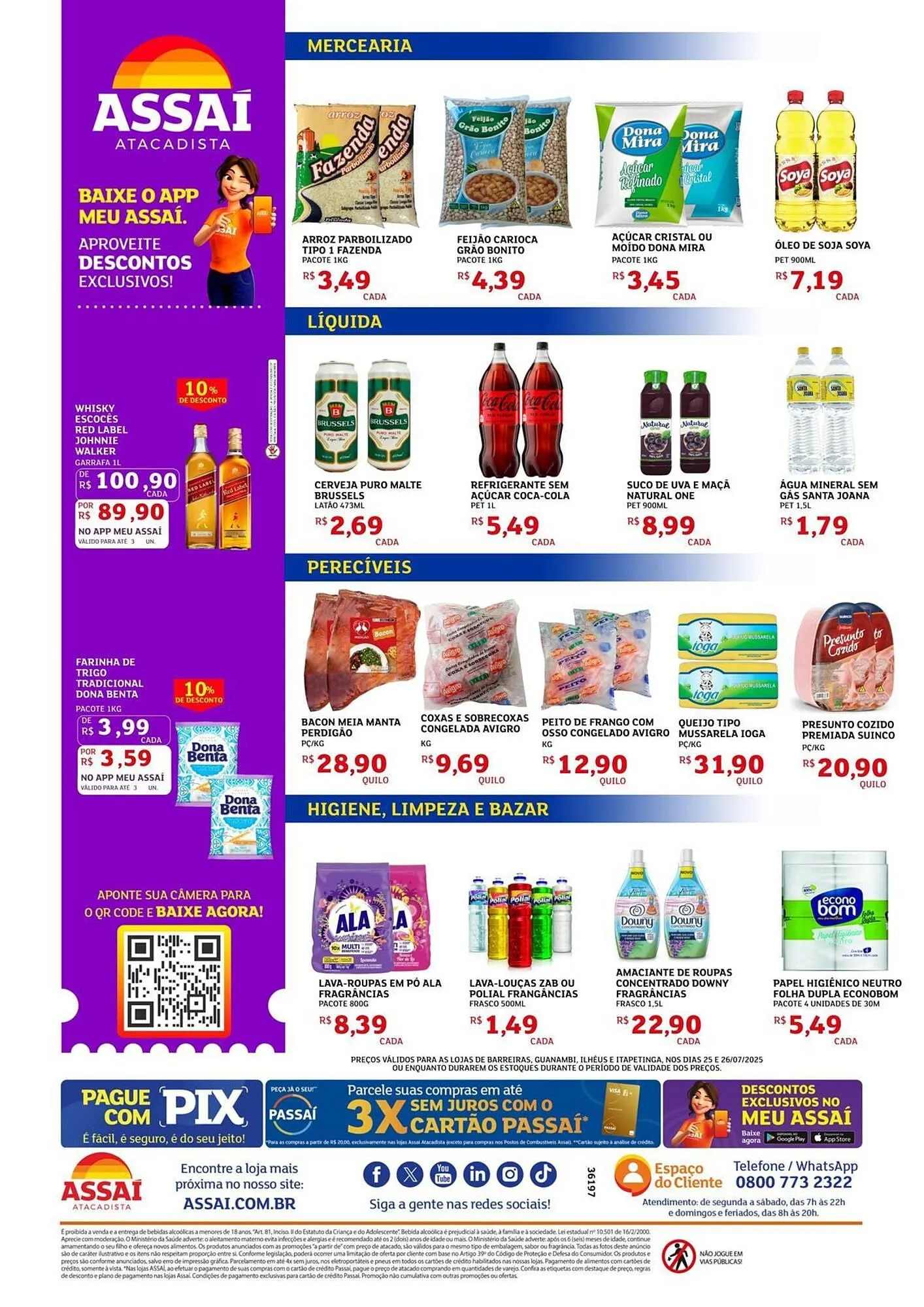 Encarte de Catálogo Assaí Atacadista 25 de julho até 26 de julho 2025 - Pagina 2