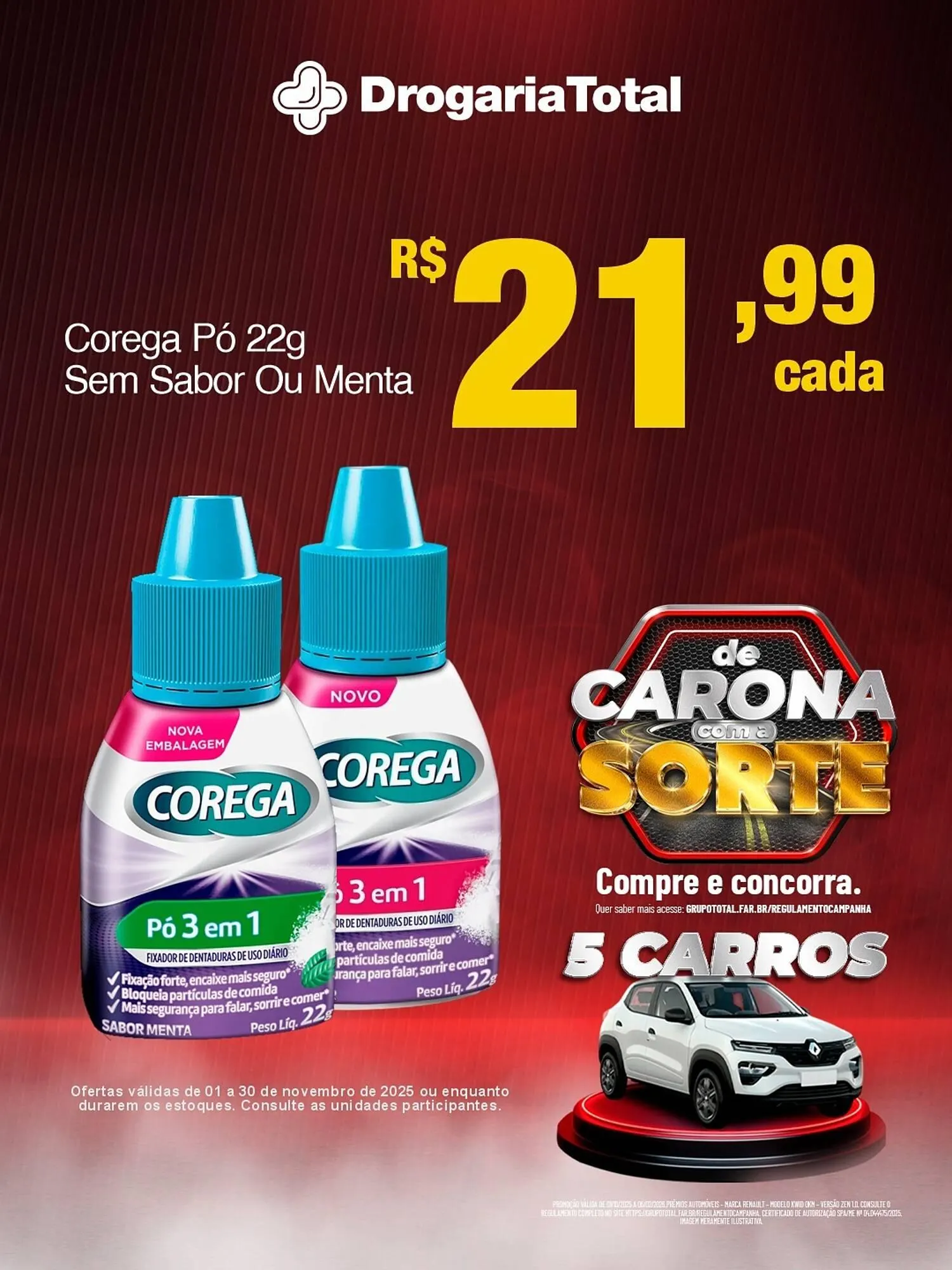 Encarte de Catálogo Drogaria Total 26 de novembro até 30 de novembro 2025 - Pagina 4