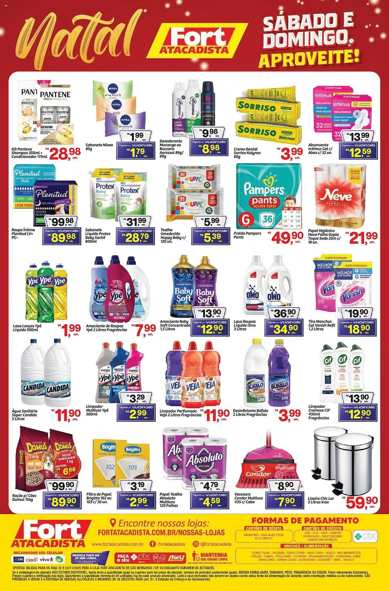 Encarte de Tabloide Fort Atacadista 22 de novembro até 23 de novembro 2025 - Pagina 4