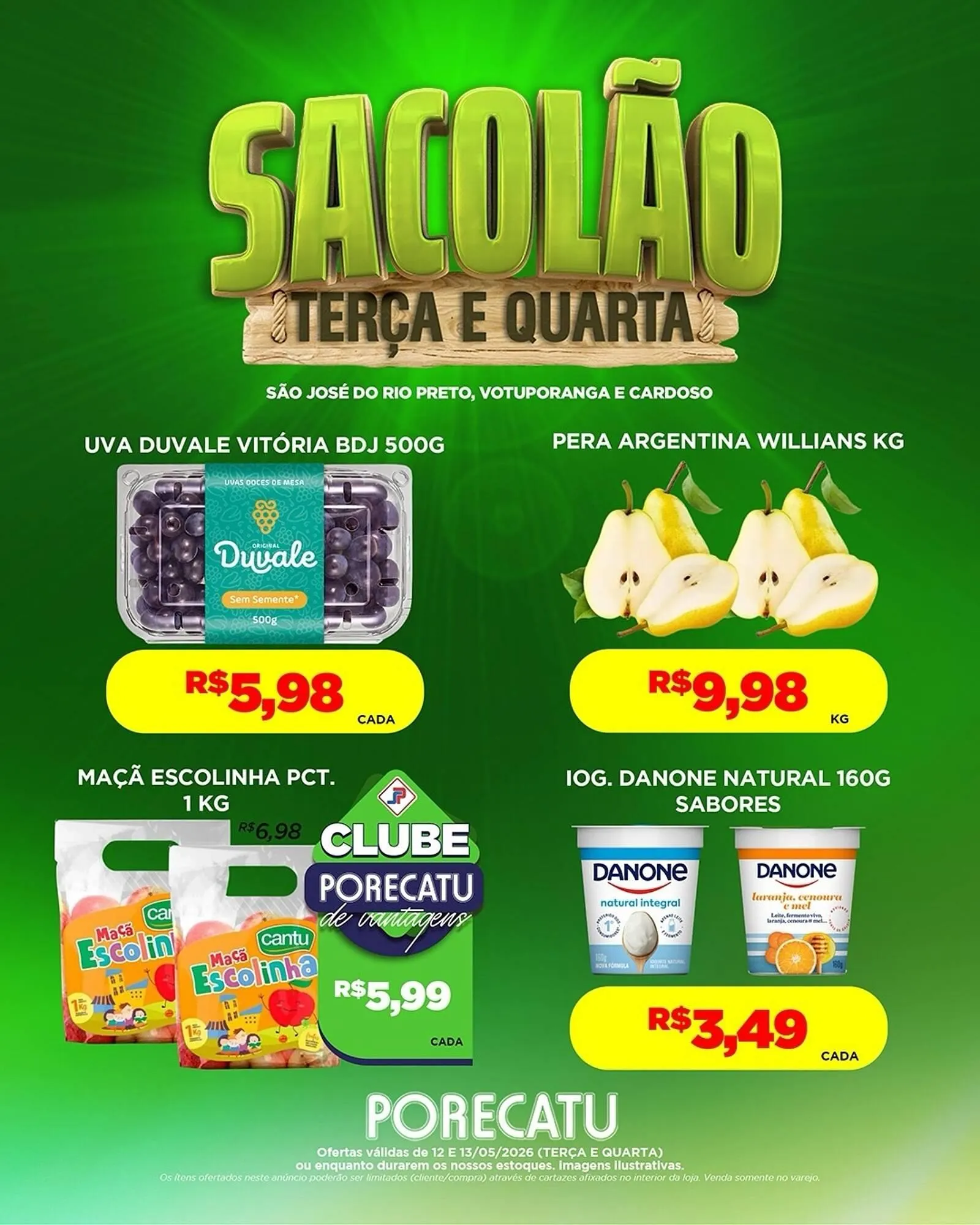 Encarte de Catálogo Supermercado Porecatu 12 de maio até 13 de maio 2026 - Pagina 6