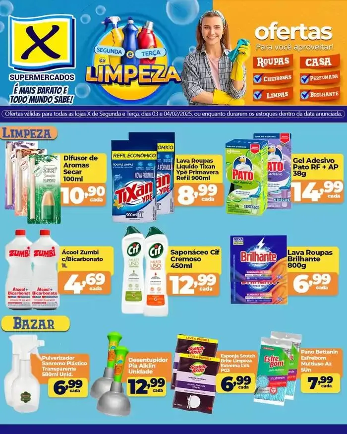 Encarte de Ofertas X Supermercados 4 de fevereiro até 7 de fevereiro 2025 - Pagina 7