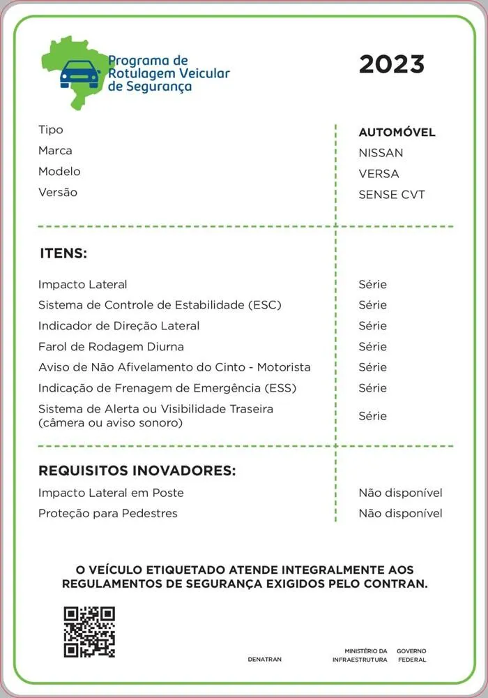 NOVO NISSAN VERSA -2024 - 1