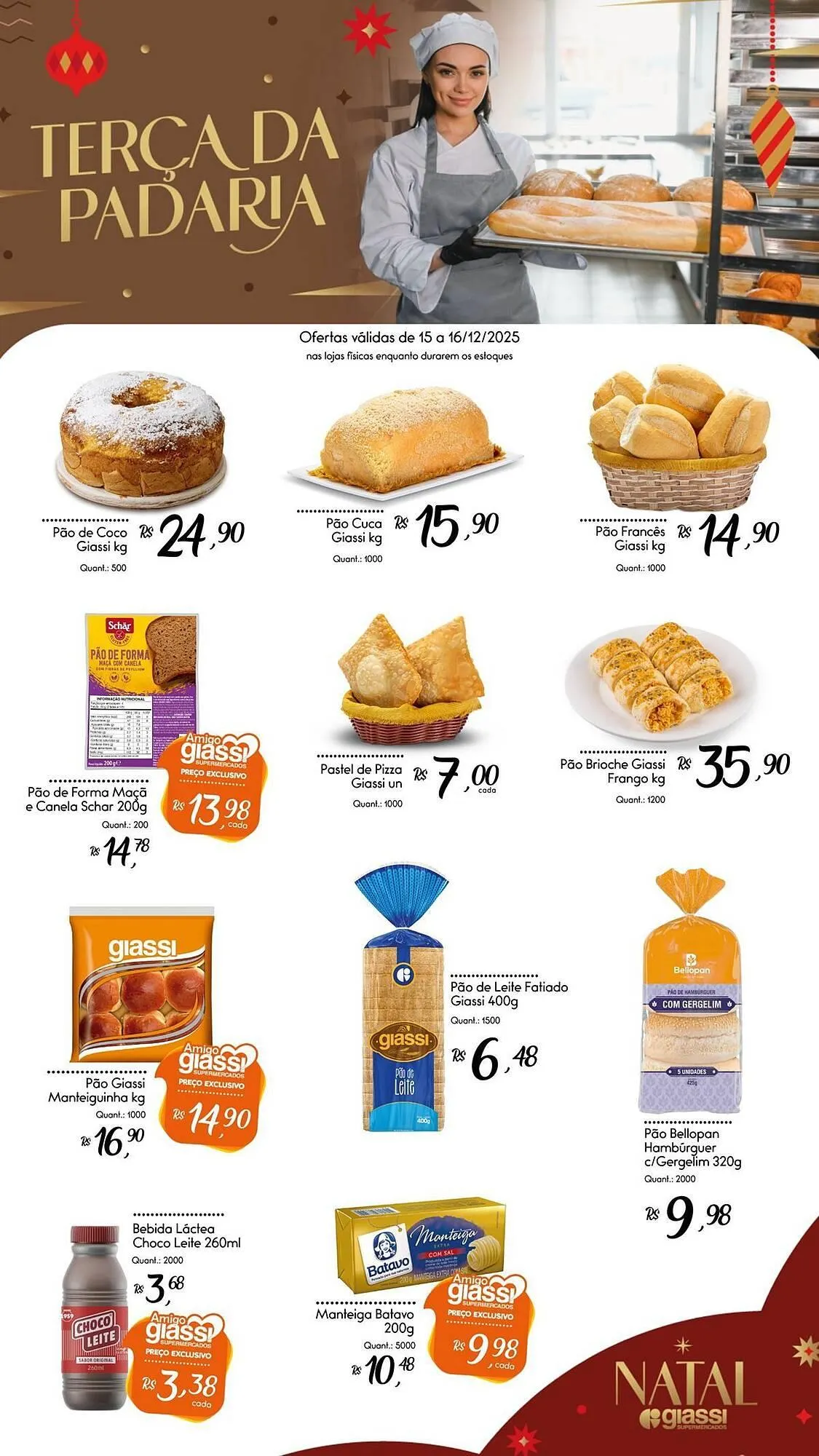 Encarte de Encarte Giassi Supermercados 15 de dezembro até 16 de dezembro 2025 - Pagina 3