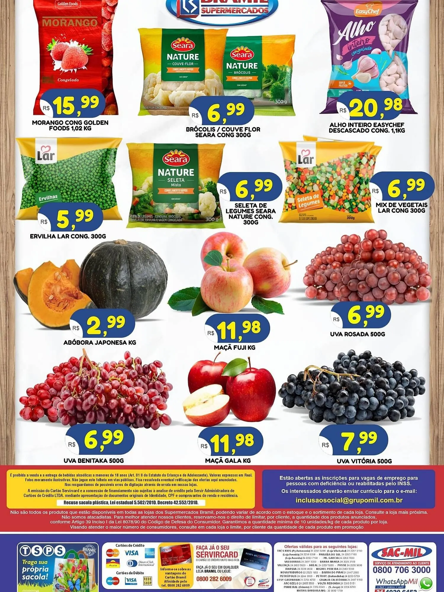 Encarte de Encarte Bramil Supermercados 11 de novembro até 12 de novembro 2025 - Pagina 2