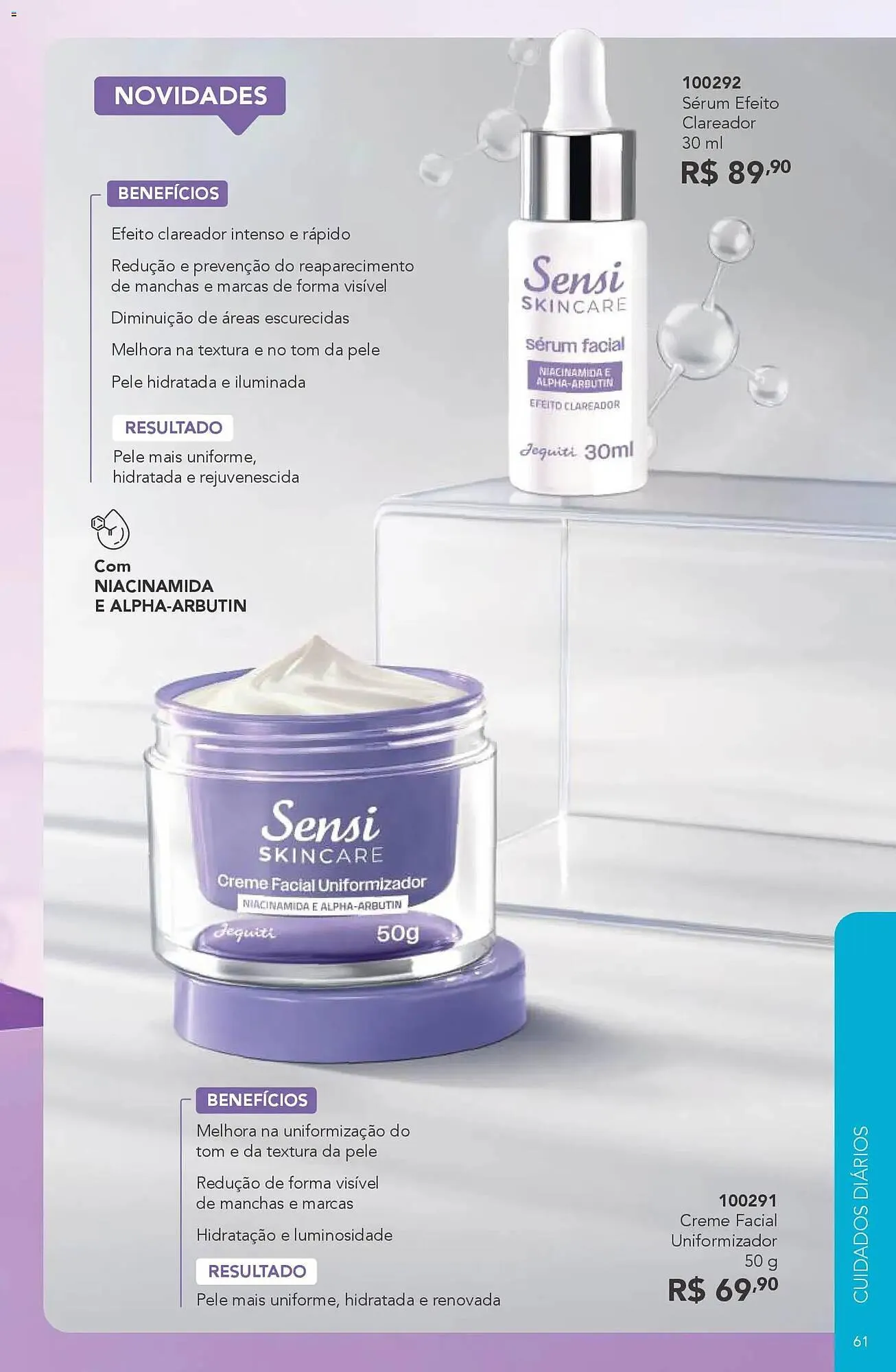 Encarte de Catálogo Jequiti 24 de outubro até 13 de novembro 2025 - Pagina 61