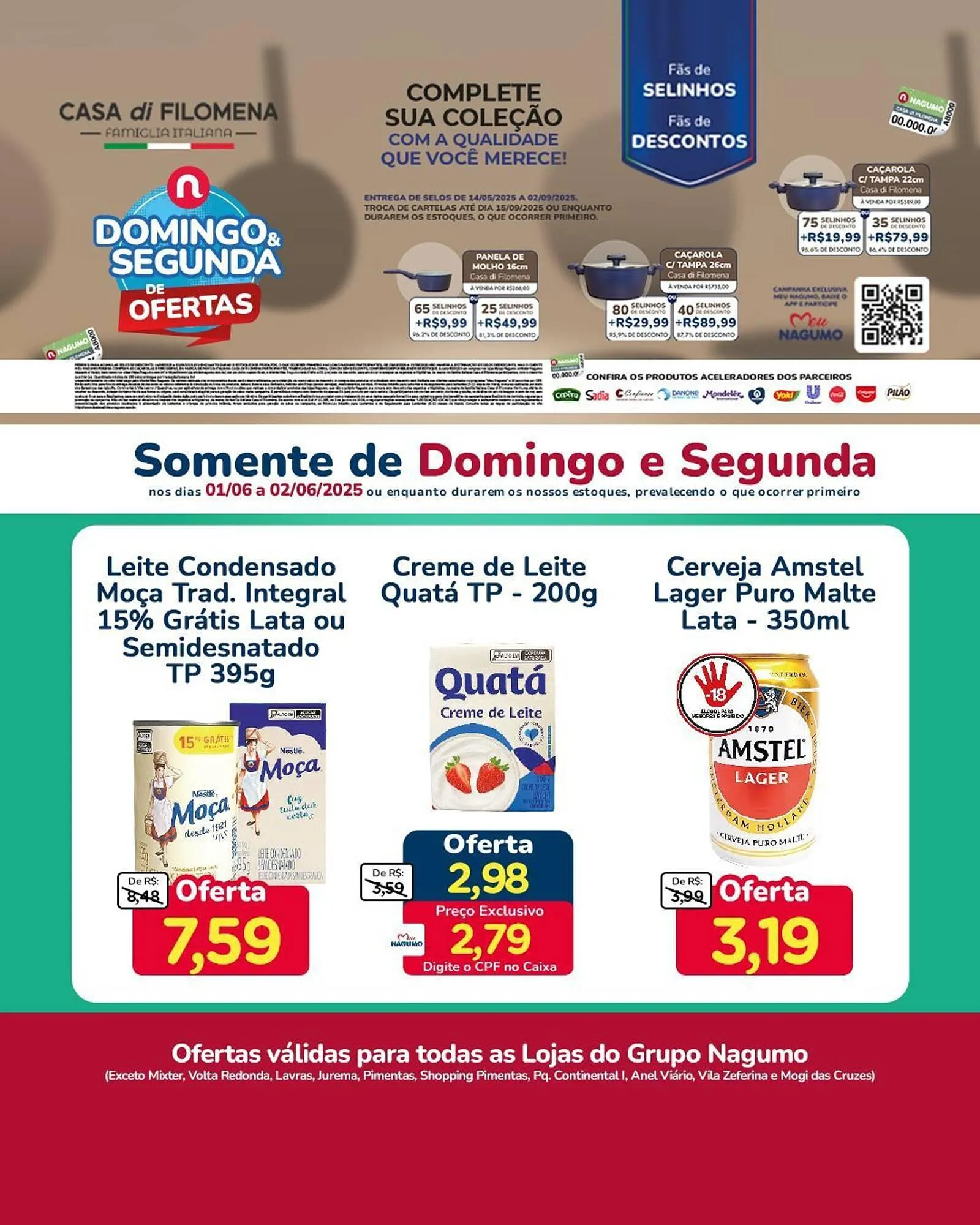 Encarte de Catálogo Nagumo 1 de junho até 2 de setembro 2025 - Pagina 1