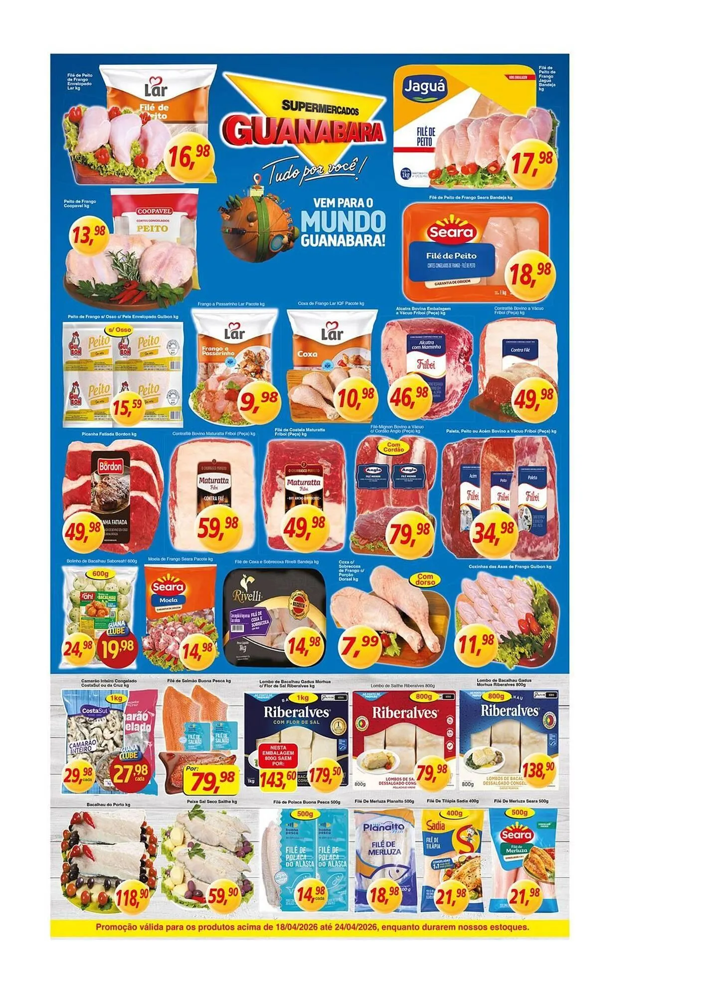 Encarte de Encarte Supermercados Guanabara 18 de abril até 24 de abril 2026 - Pagina 7
